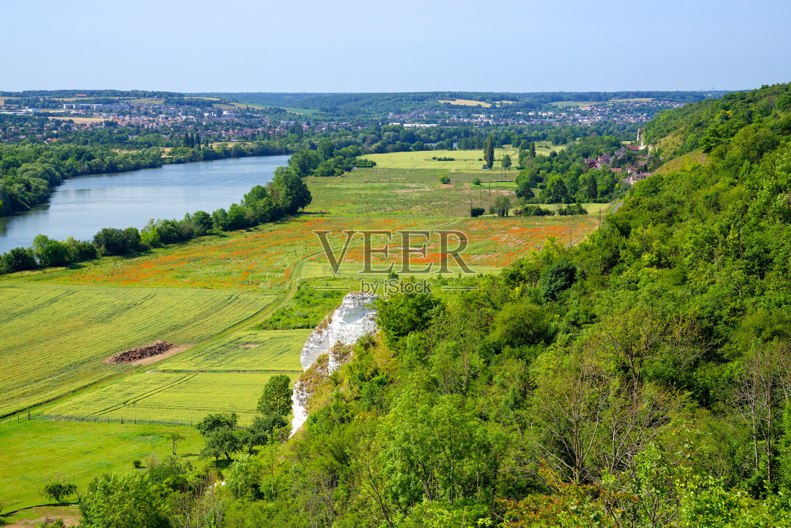 塞纳河畔自然保护区照片摄影图片