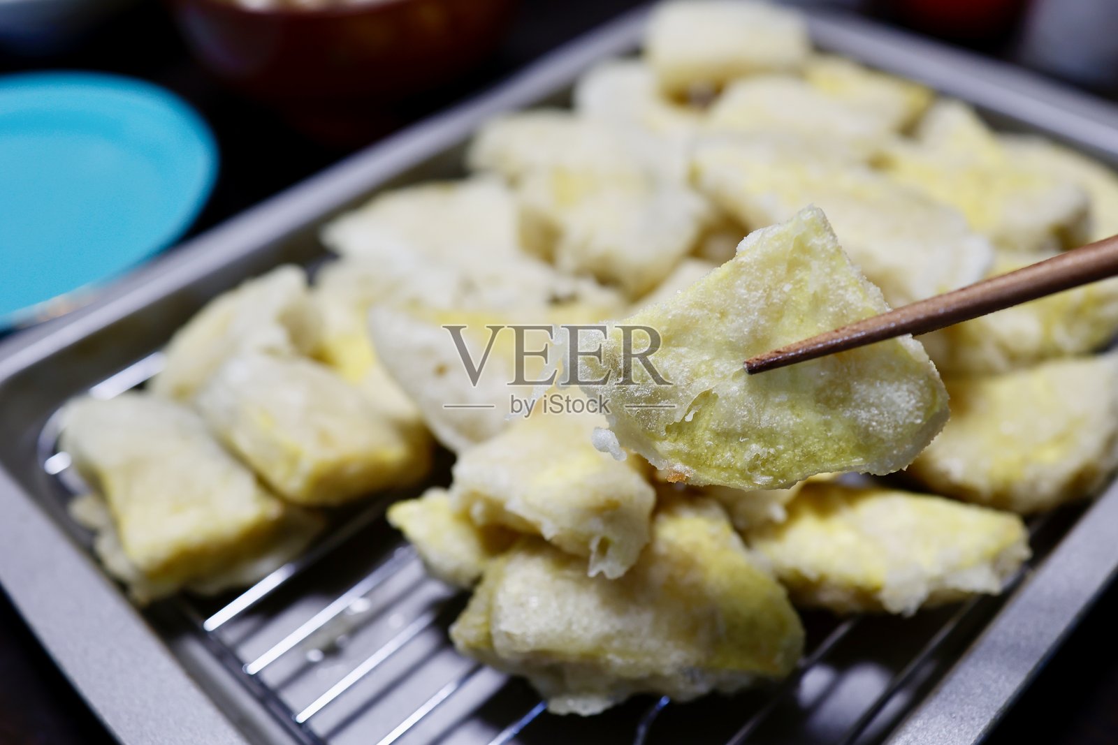 红薯天妇罗照片摄影图片