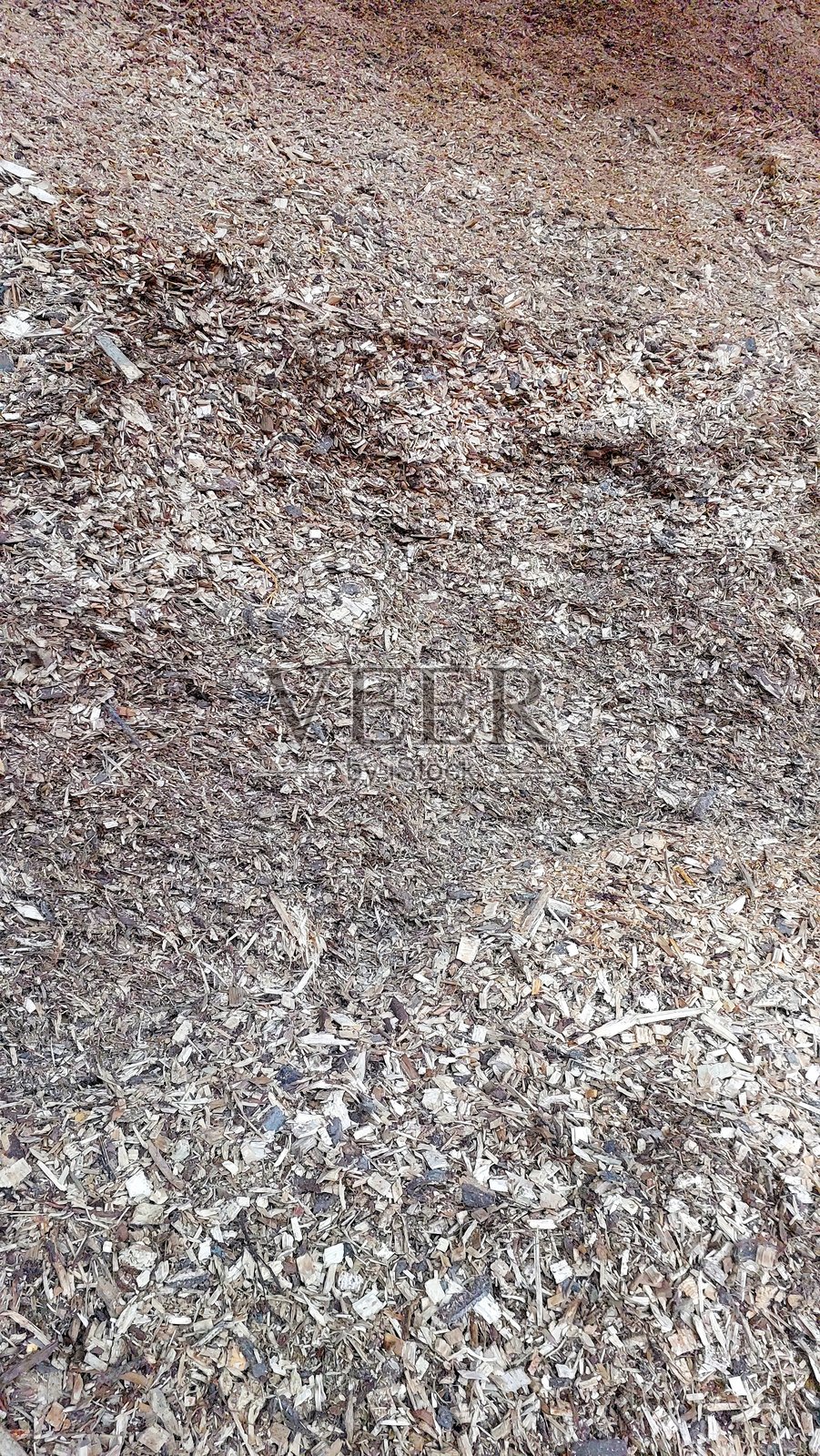 日间加工厂内，利用木屑生产生物燃料照片摄影图片