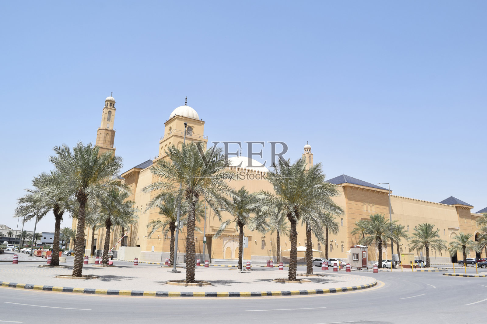 利雅得阿尔拉吉大清真寺，沙特阿拉伯照片摄影图片