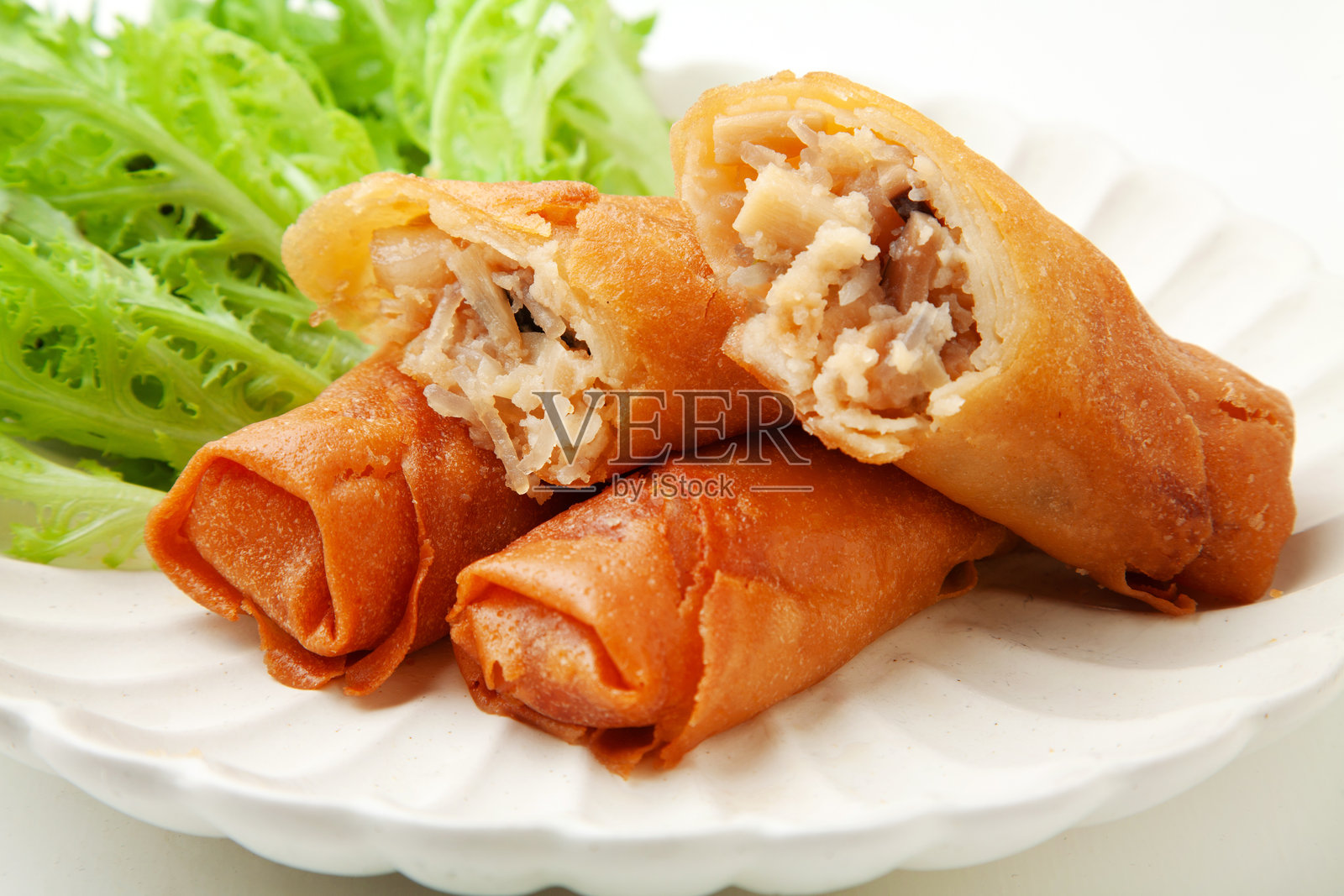 春卷照片摄影图片