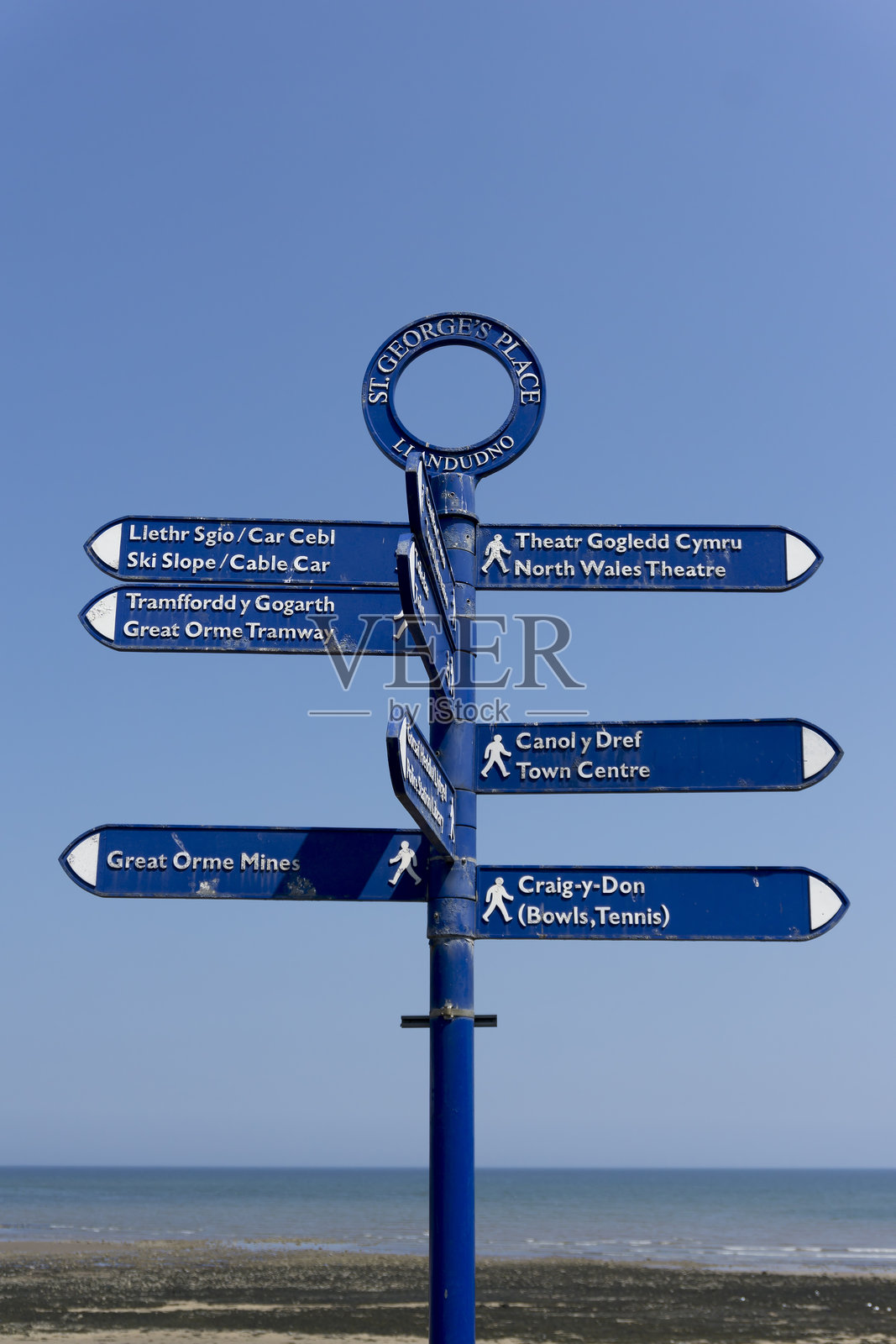 兰迪德诺指示牌照片摄影图片