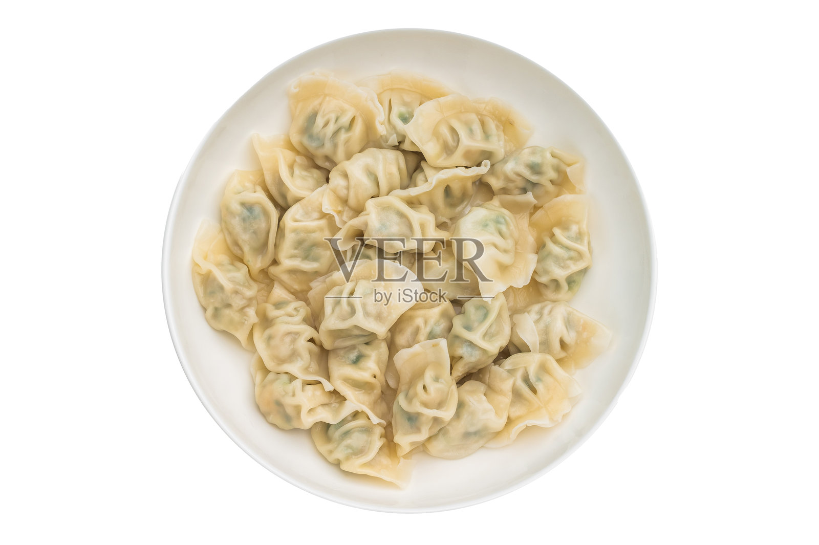 传统蒸饺俯视拍摄，非常适合点心概念、东方美食博客和专业美食摄影。照片摄影图片