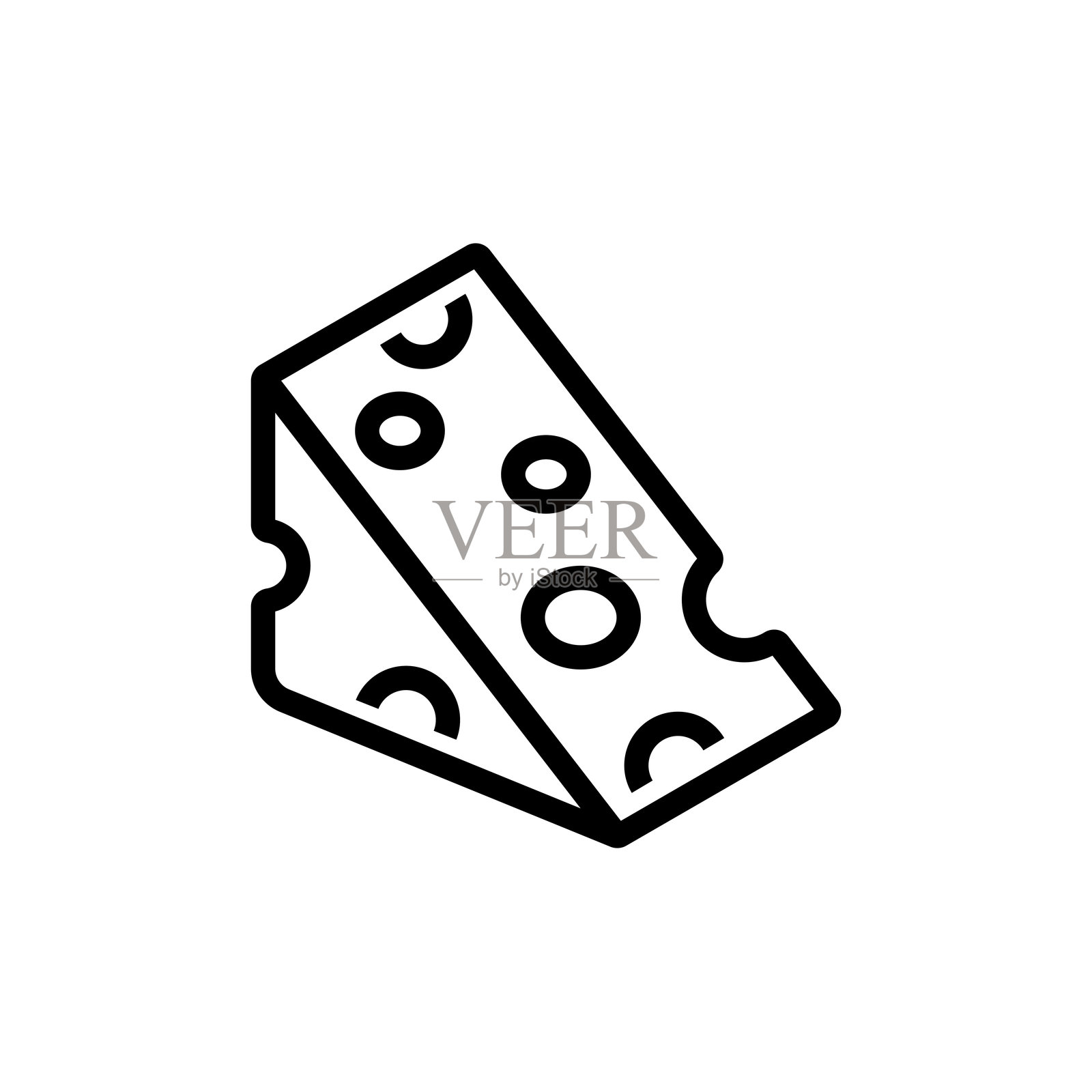 奶酪图标插画图片素材