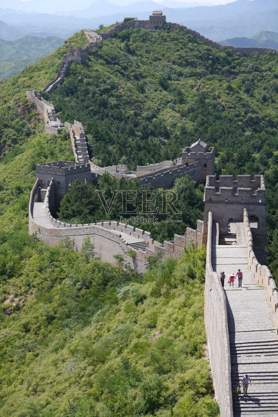 金山岭长城照片摄影图片