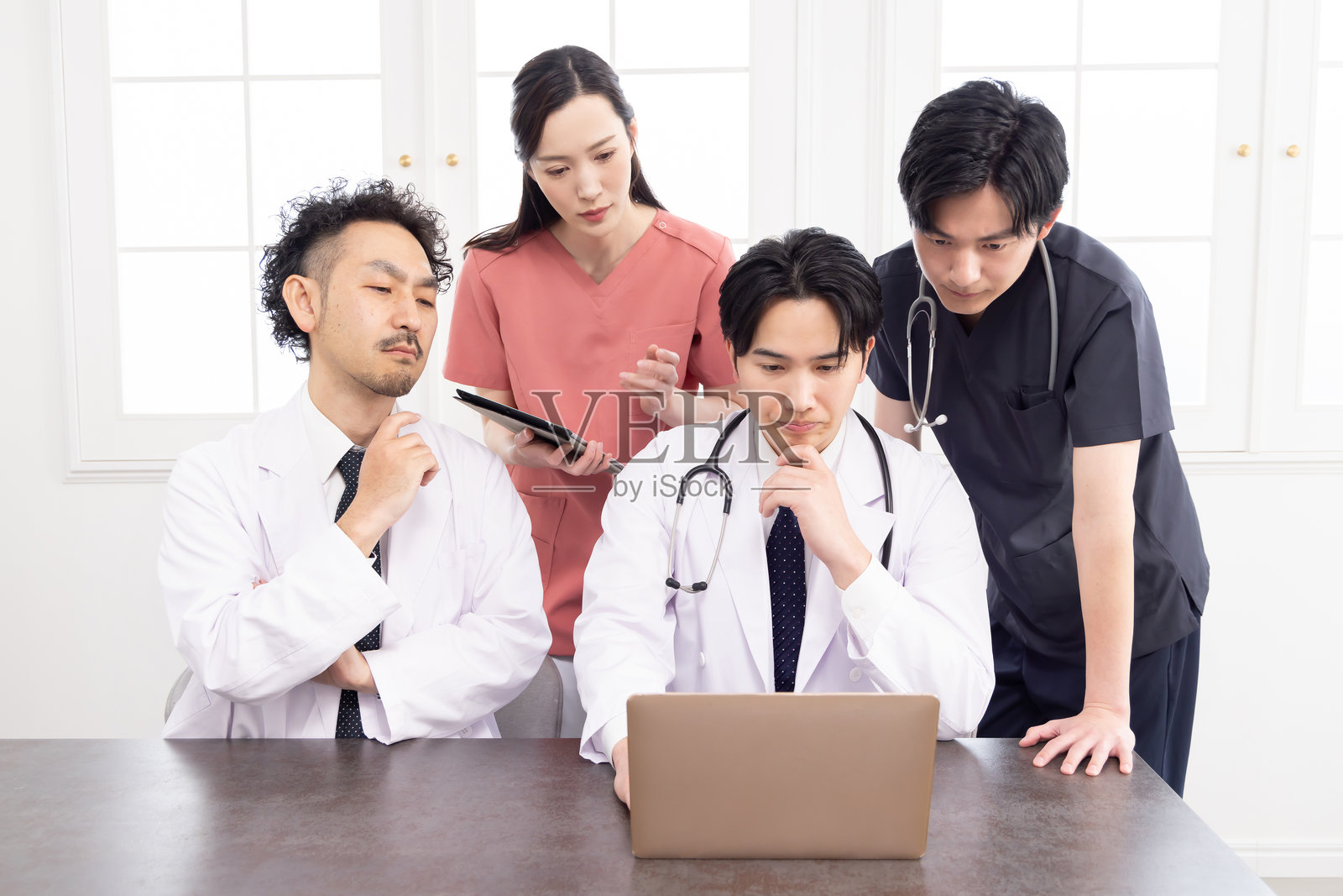 医护人员照片摄影图片