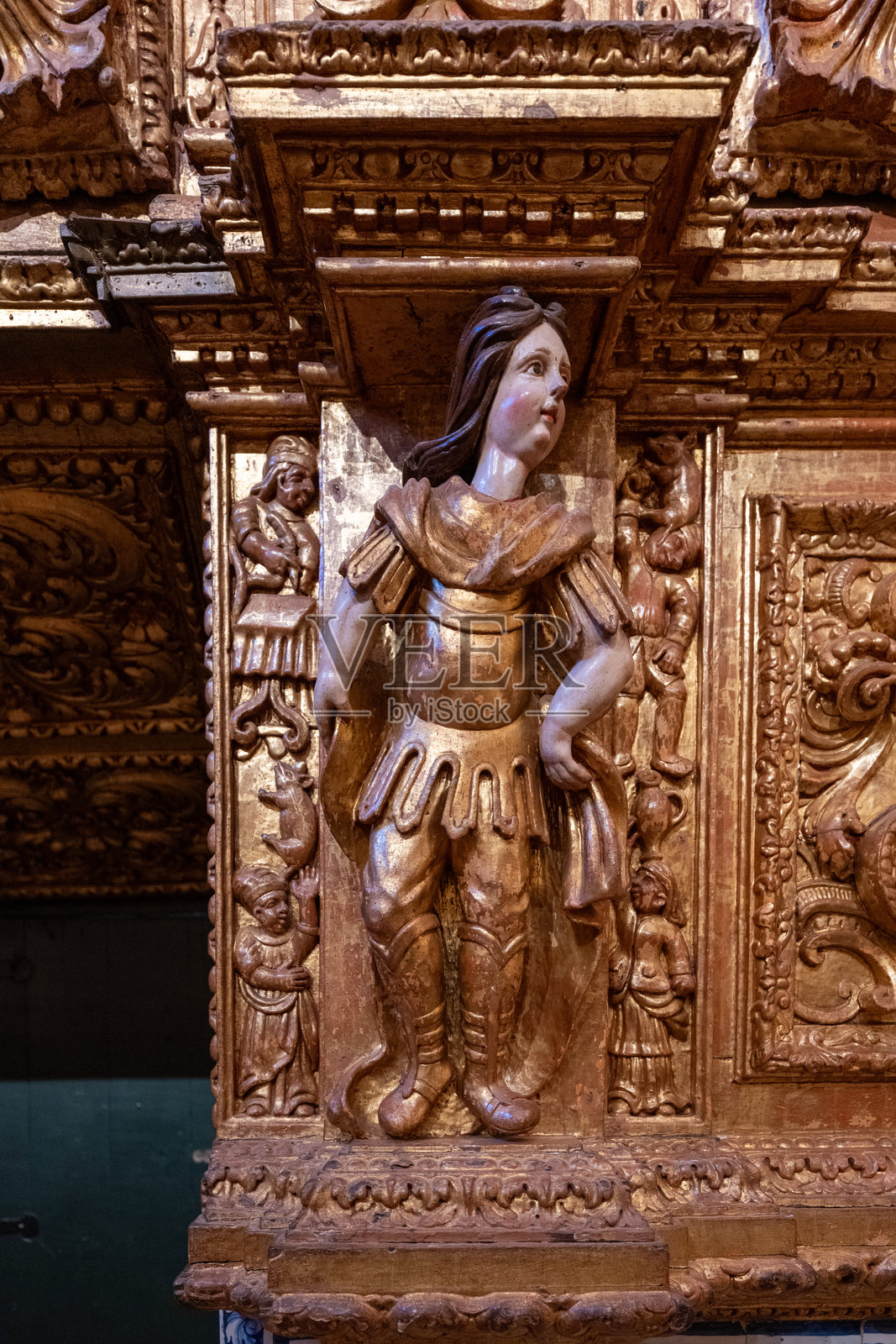 圣安东尼教堂 - 拉各斯，葡萄牙照片摄影图片