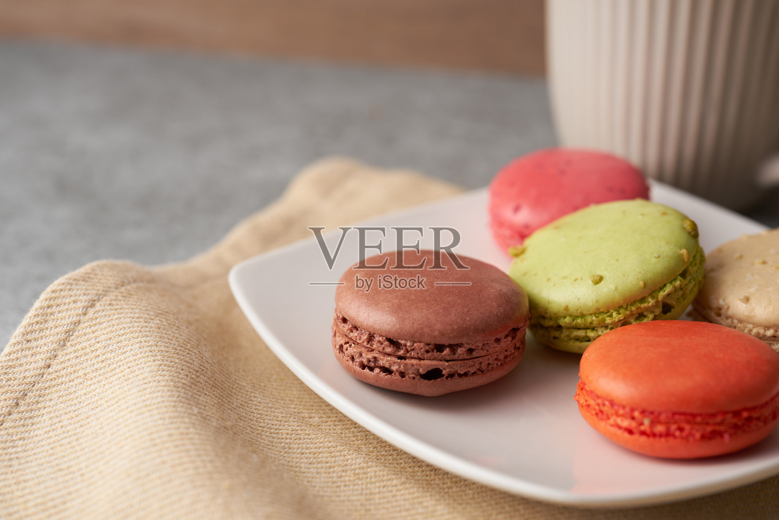 法式马卡龙的图像照片摄影图片