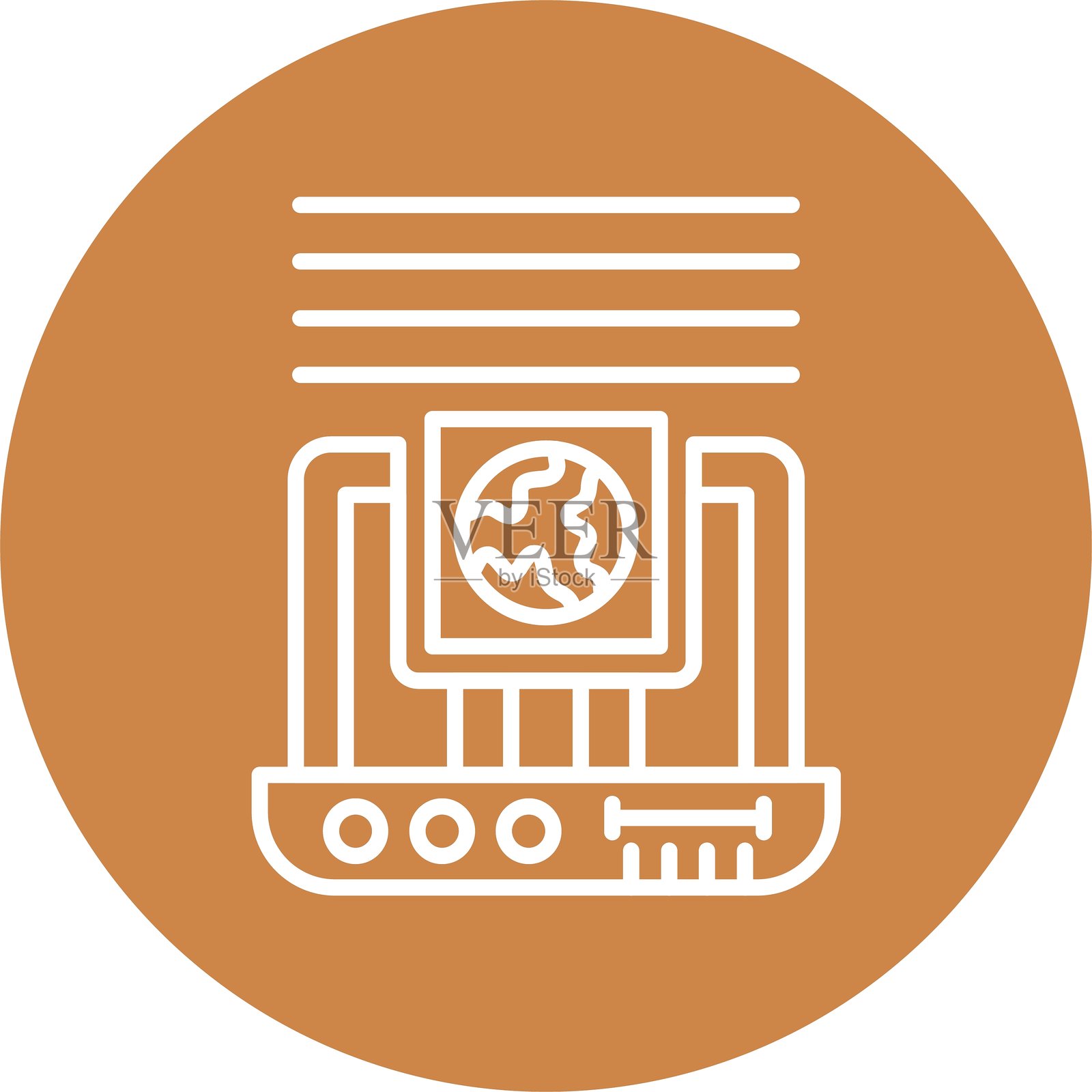 安全图标矢量元素插画图片素材