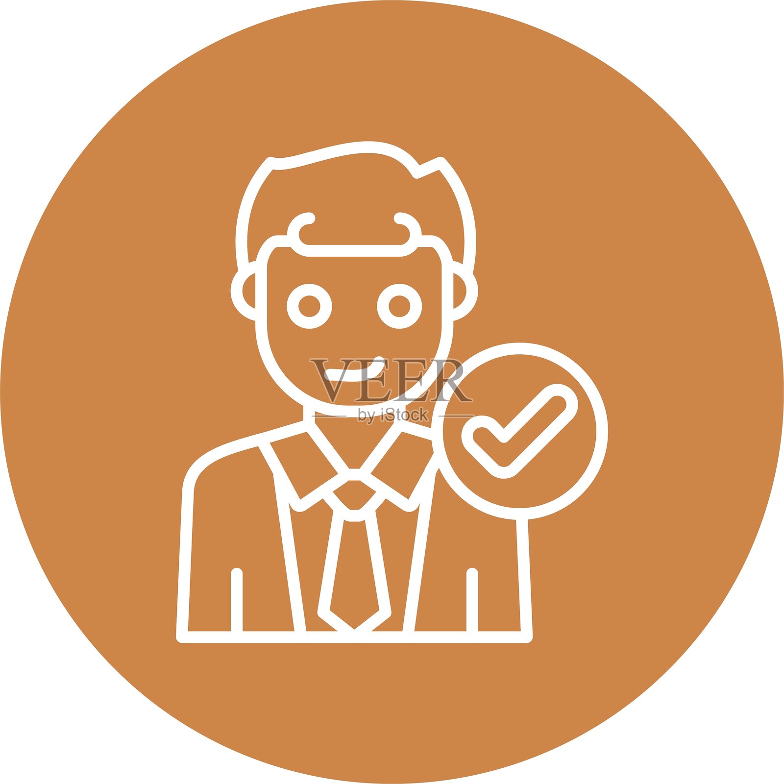 男人图标矢量元素插画图片素材