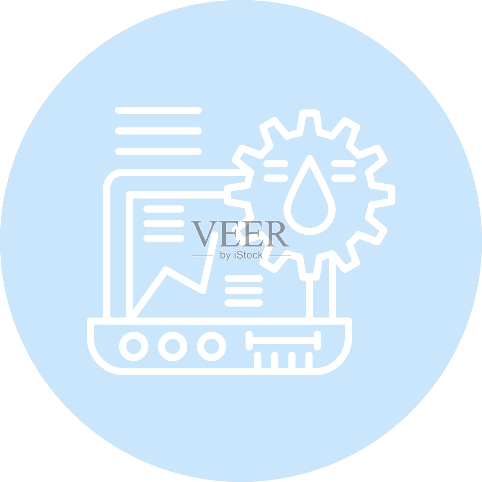 职业倦怠图标矢量元素插画图片素材