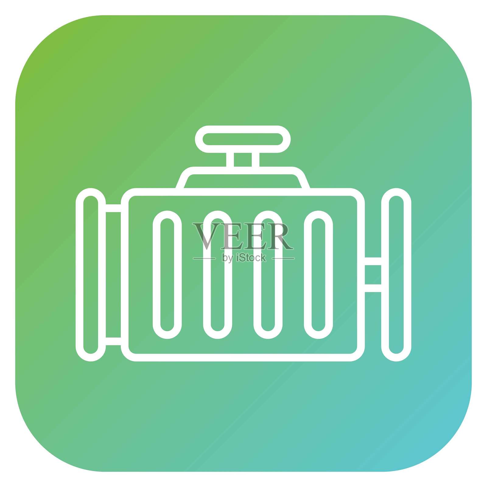 矢量设计引擎图标风格插画图片素材