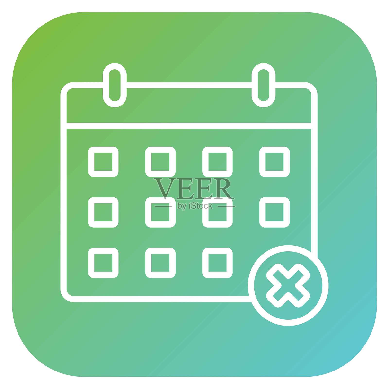 矢量设计 截止日期 图标风格插画图片素材