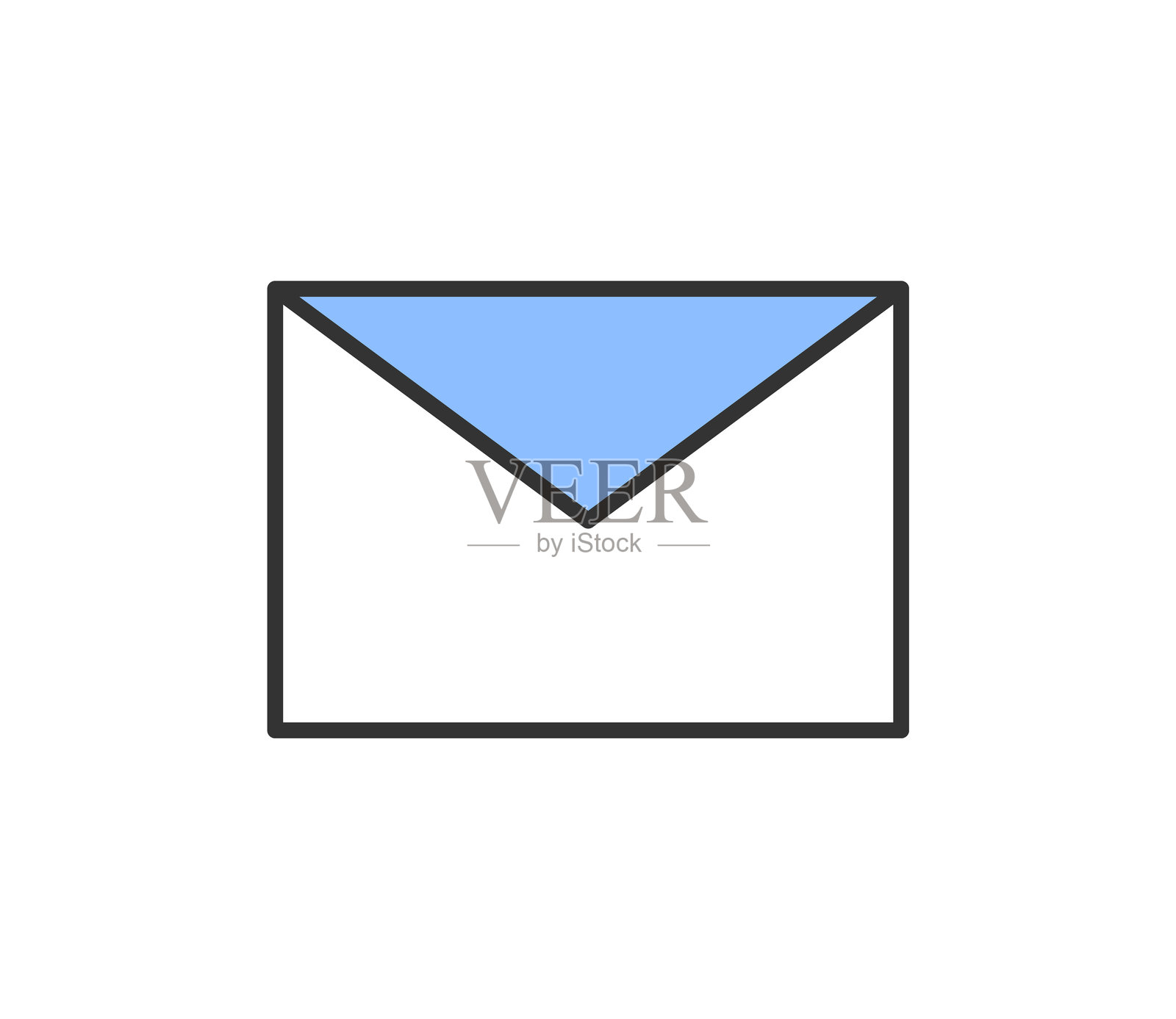 简单的电子邮件图标插画矢量图插画图片素材