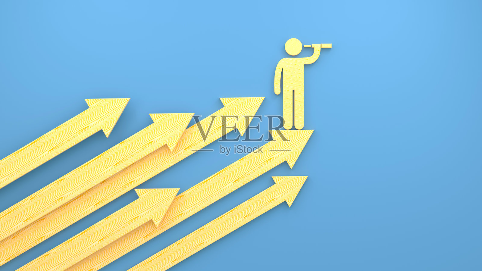 商业增长领导力方向概念照片摄影图片