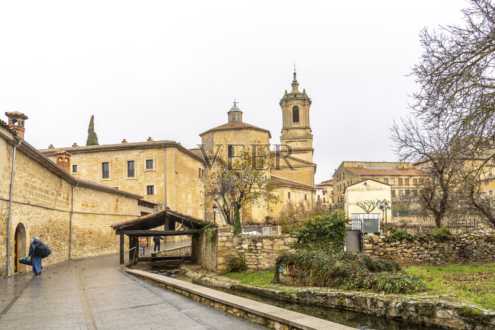 西班牙布尔戈斯圣多明戈德西洛斯照片摄影图片