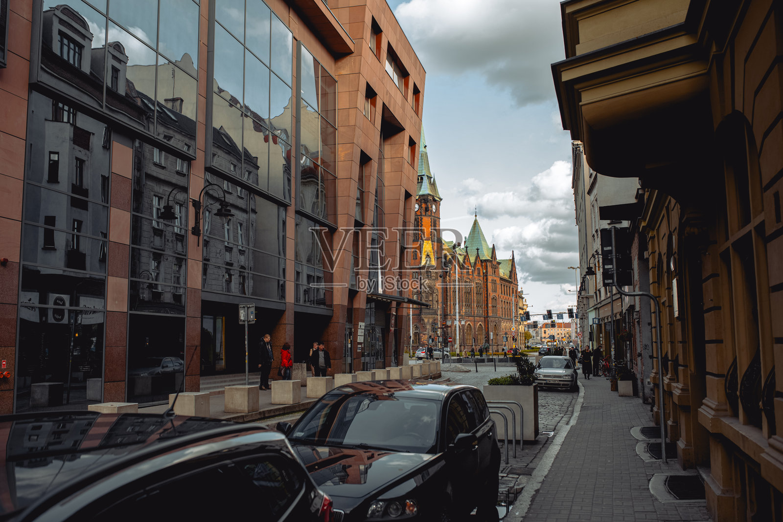 弗罗茨瓦夫圣安东尼街照片摄影图片