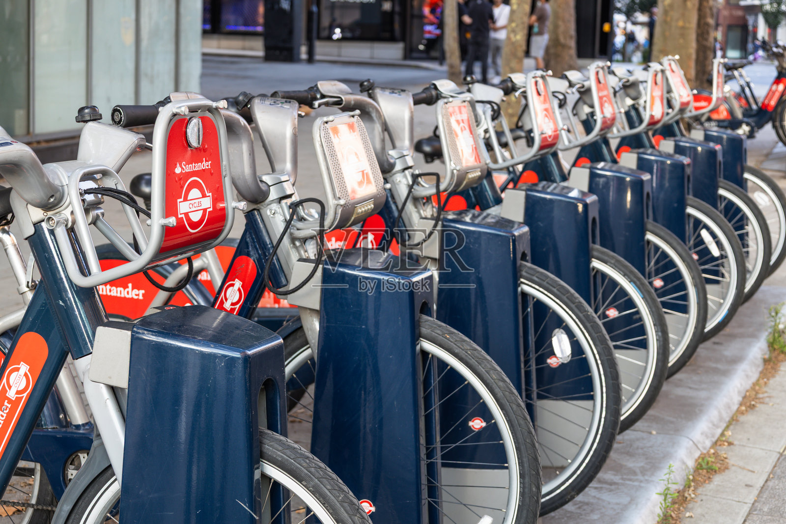伦敦桑坦德自行车风波 - 城市骑行与出行照片摄影图片