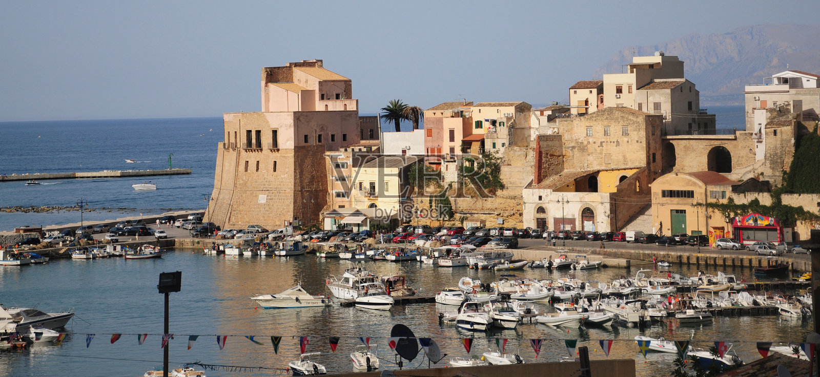 西西里卡斯泰尔马雷德尔高尔夫照片摄影图片