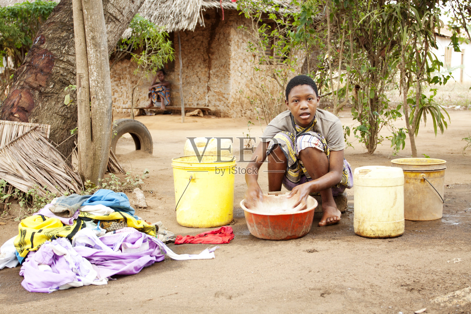 洗衣服照片摄影图片