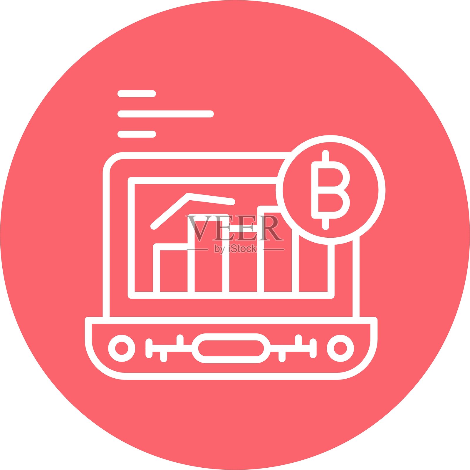 加密货币图标矢量元素插画图片素材