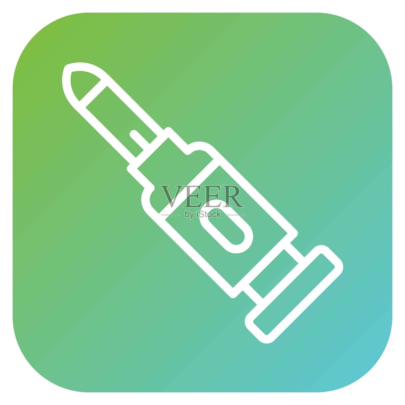 矢量设计子弹图标风格插画图片素材