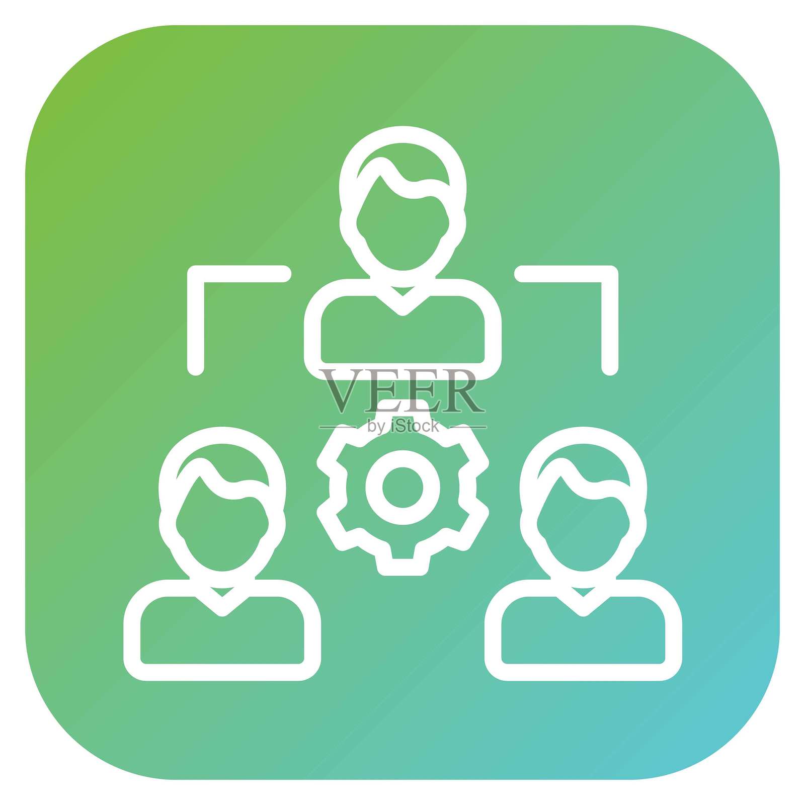 矢量图委派任务图标风格插画图片素材