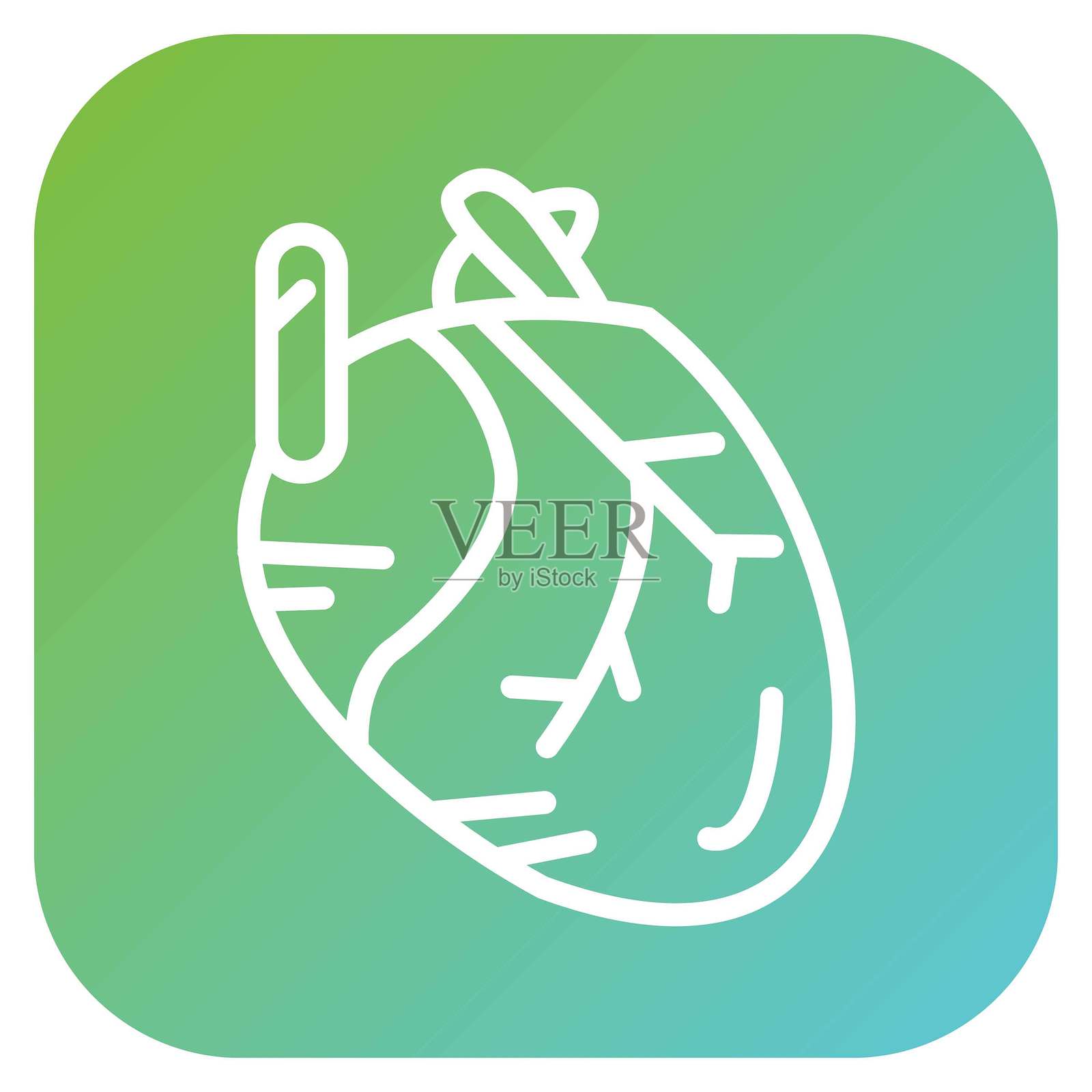 矢量设计 健康发展 图标风格插画图片素材