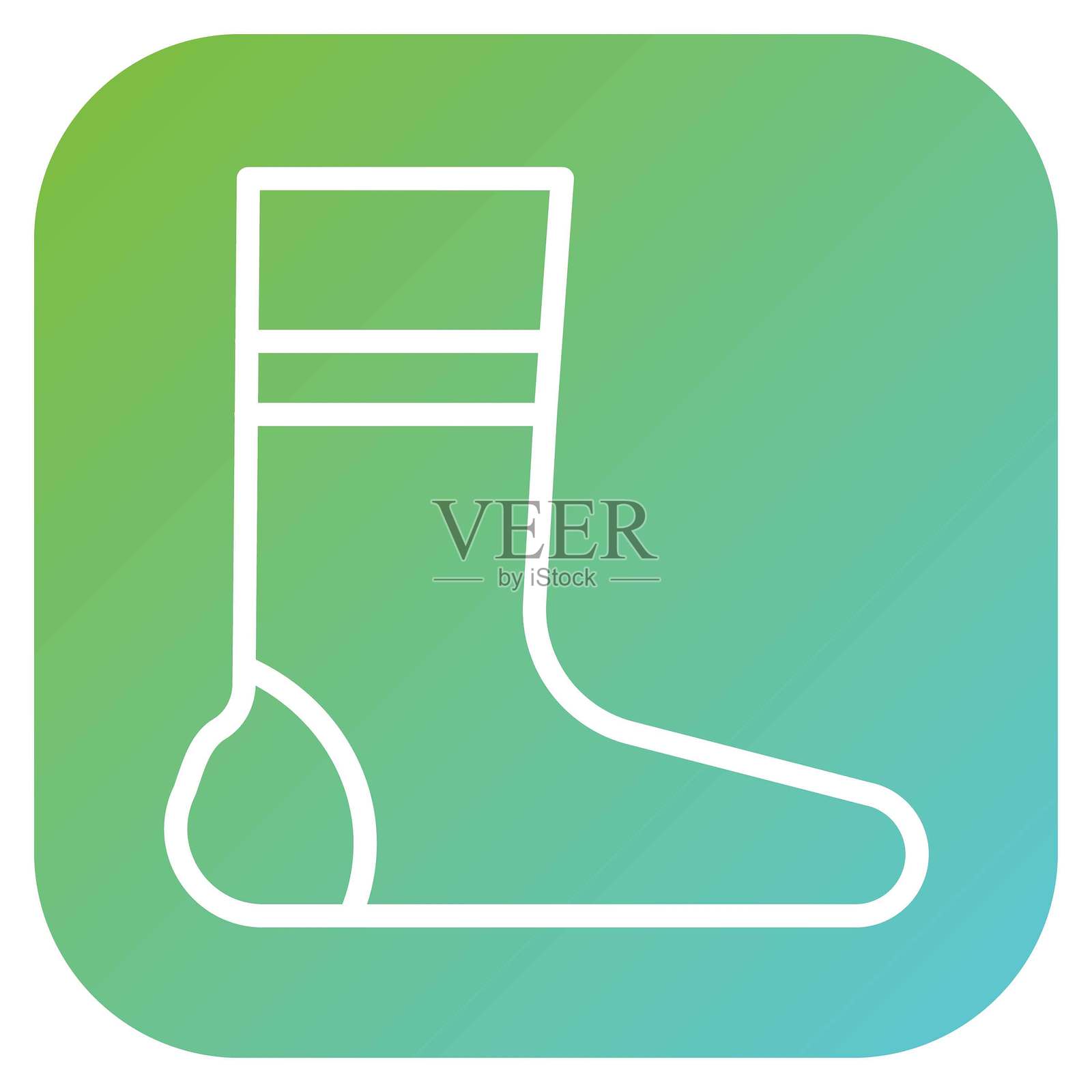 矢量设计护腿图标风格插画图片素材