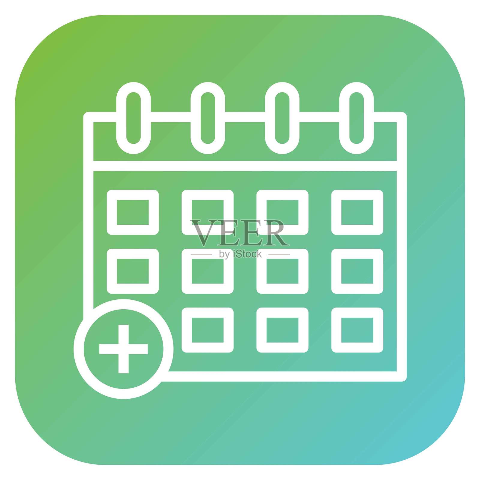 矢量设计 医药日程 图标风格插画图片素材