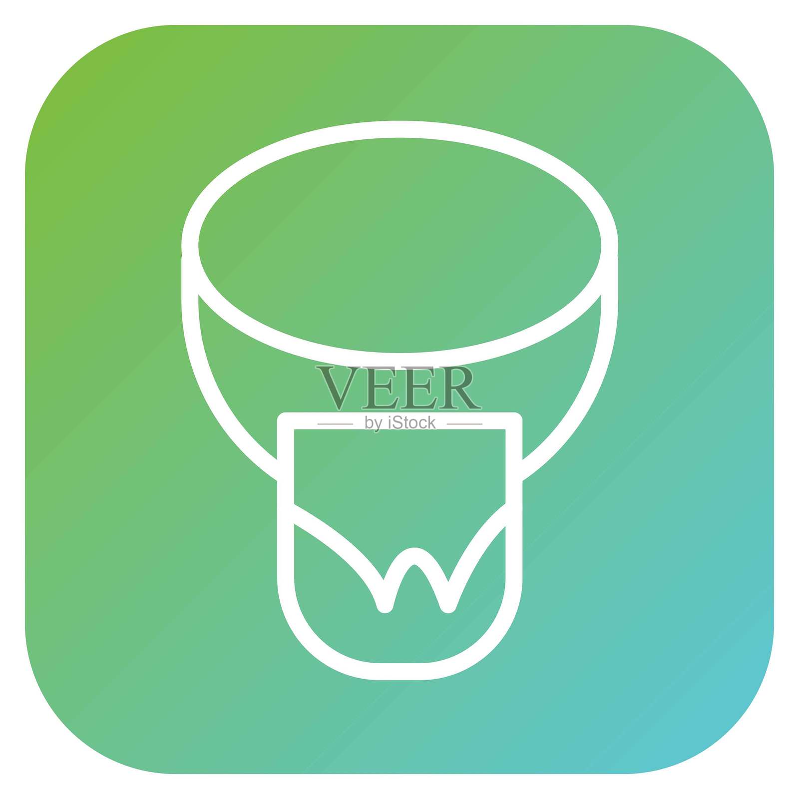 Trangia炉矢量图标设计风格插画图片素材