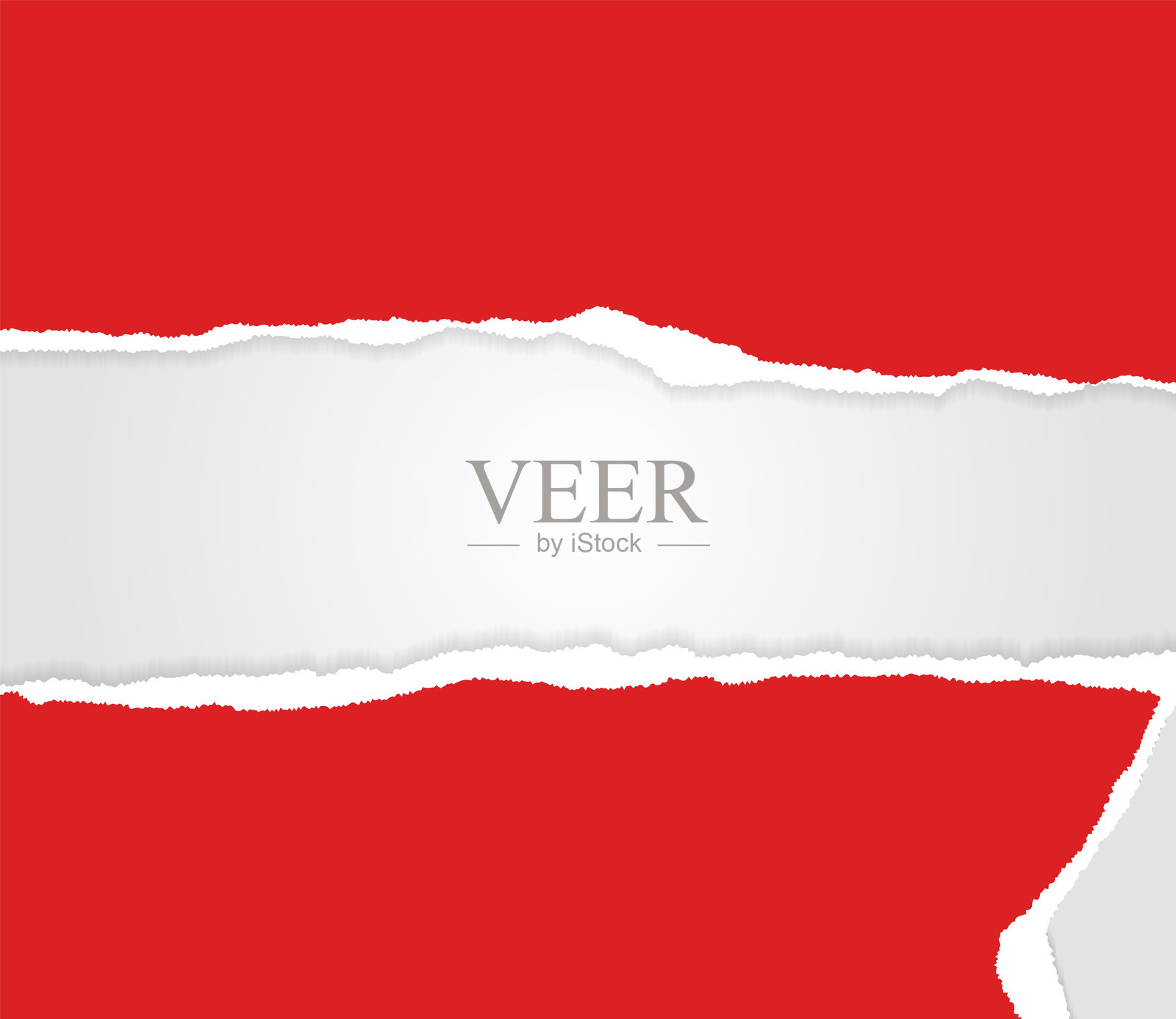 撕裂的笔记本纸张，半色调拼贴元素，从纸张抽象背景中剪下插画图片素材