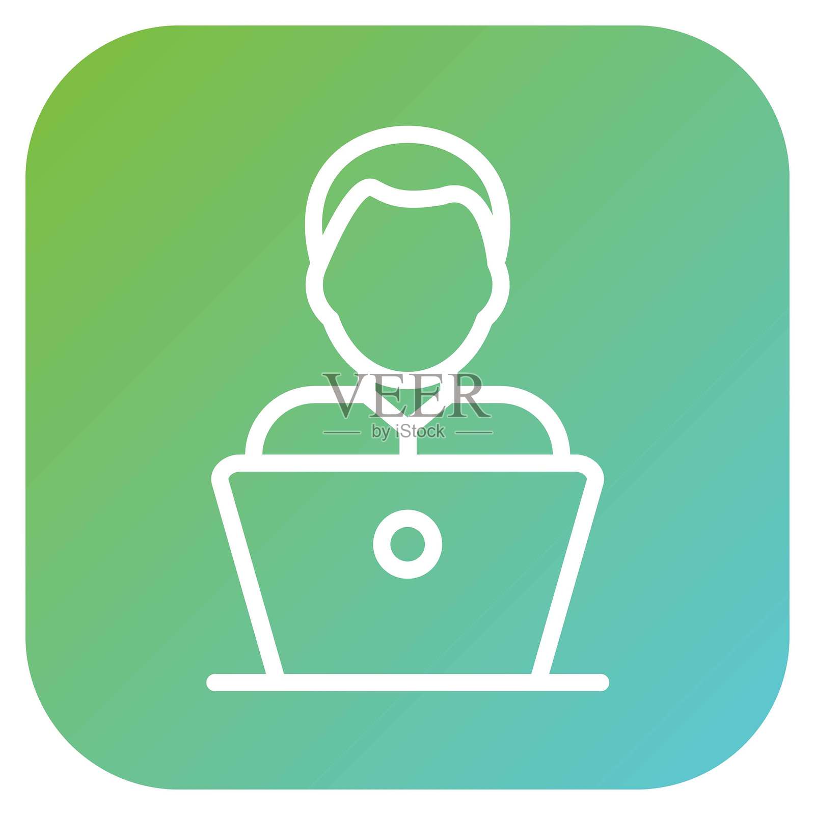 矢量设计助手图标风格插画图片素材