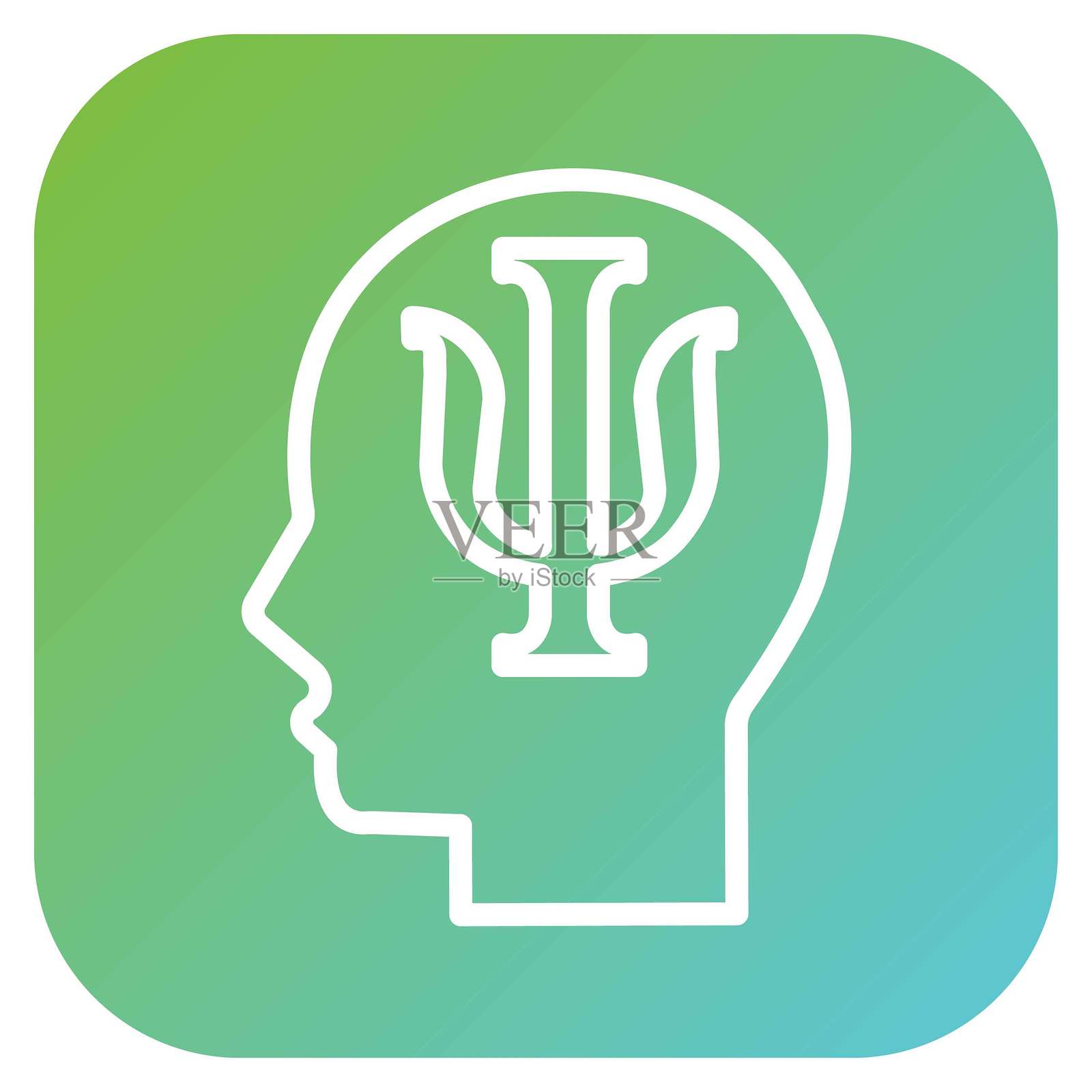 矢量设计 流行心理学图标风格插画图片素材