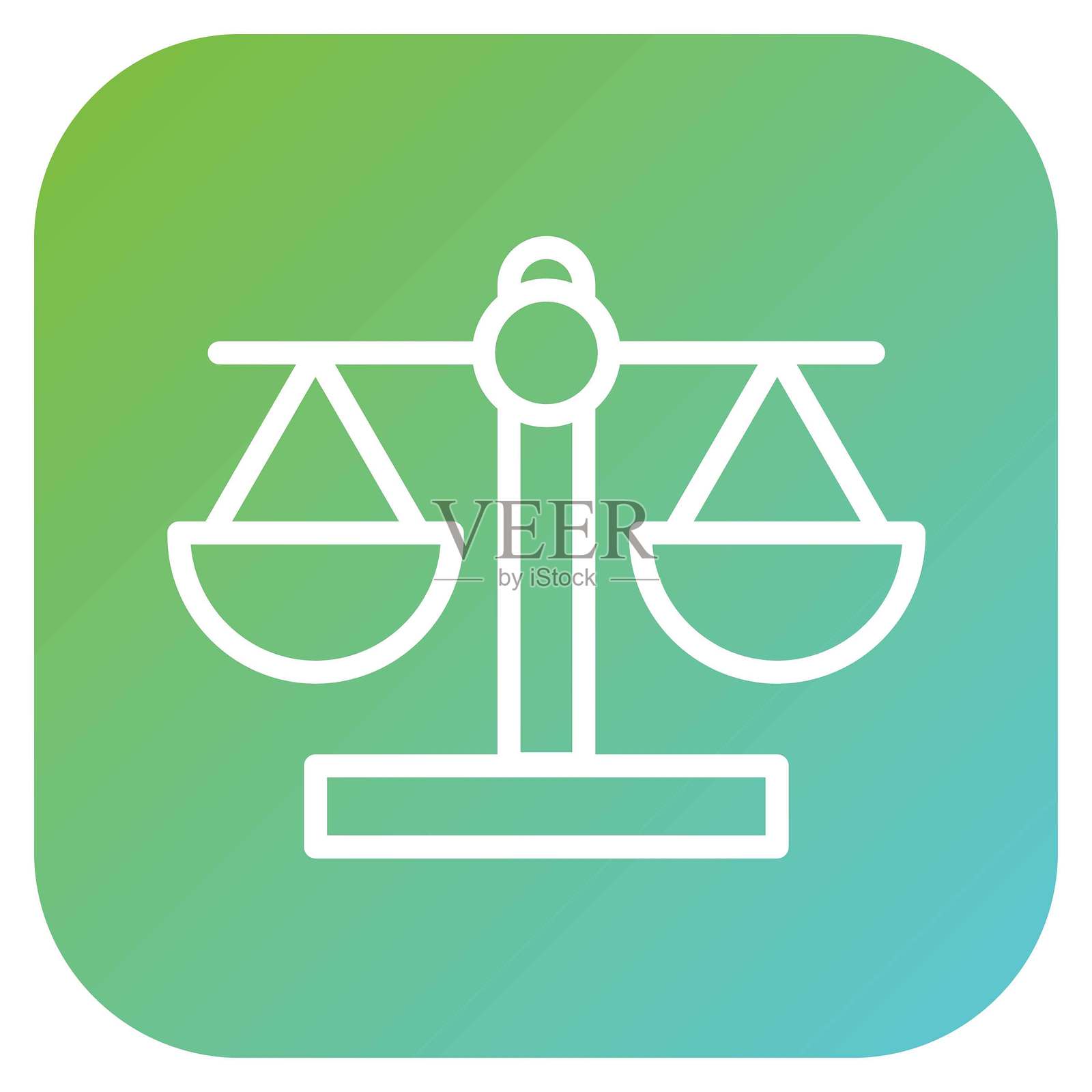 矢量设计法律图标风格插画图片素材