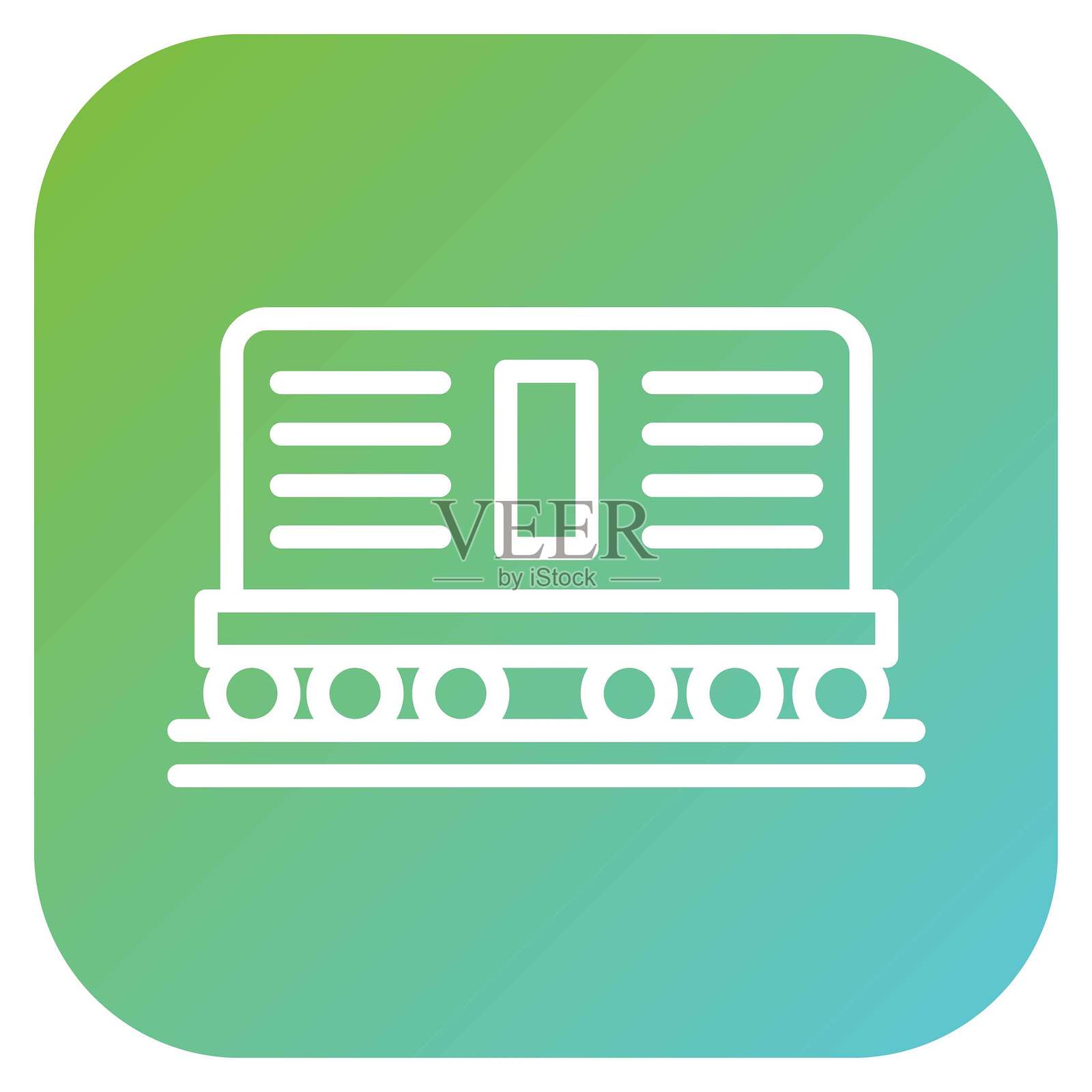 矢量设计容器图标风格插画图片素材