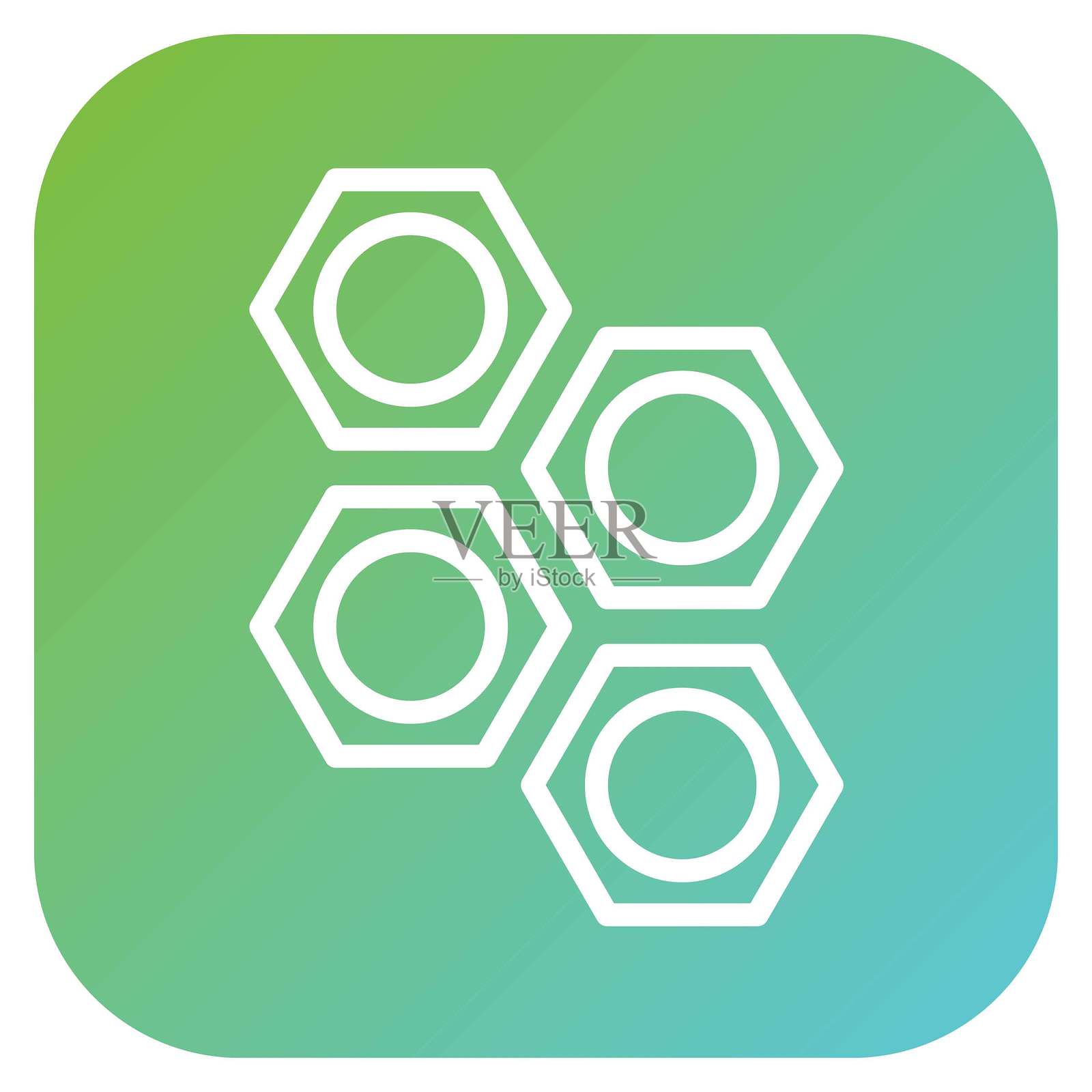 矢量设计坚果图标风格插画图片素材