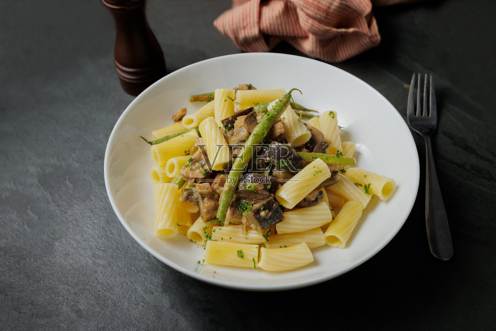 素食斯特罗加诺夫照片摄影图片