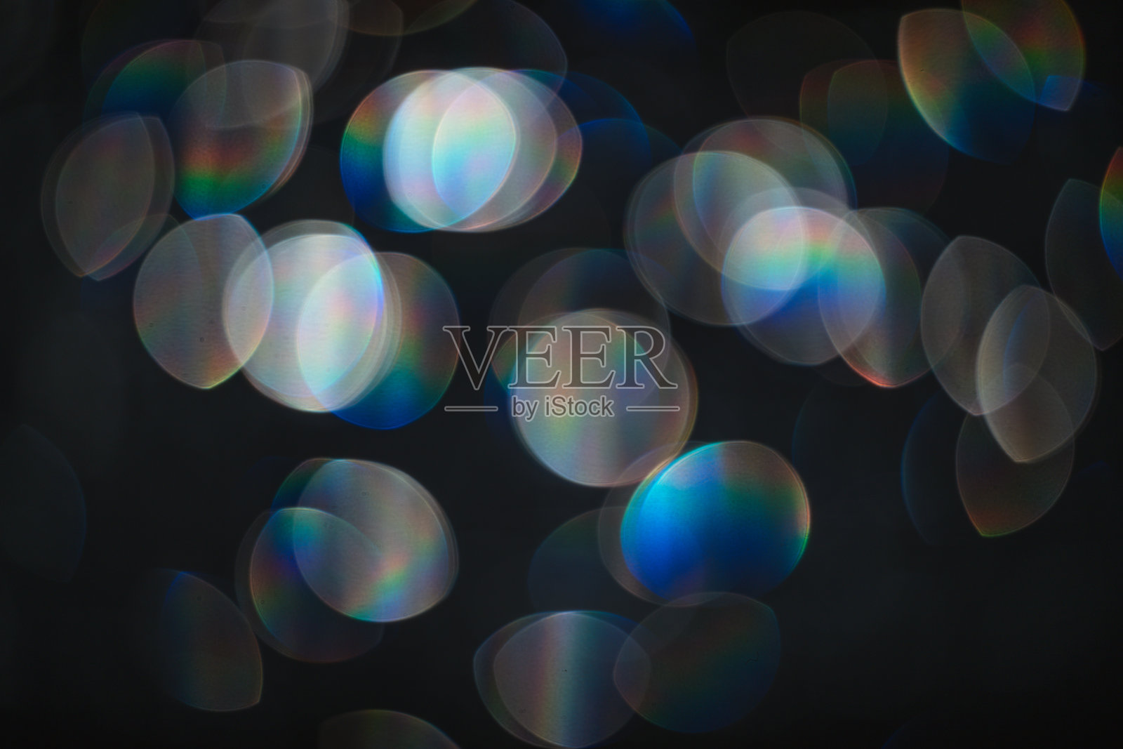 夜晚抽象的闪光反射纹理照片摄影图片