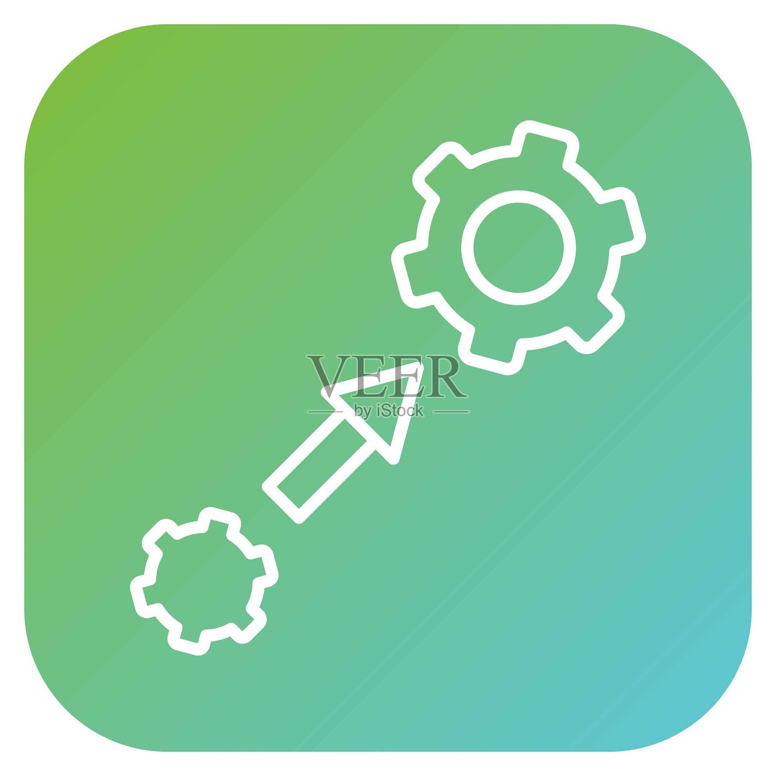 矢量设计演变图标风格插画图片素材