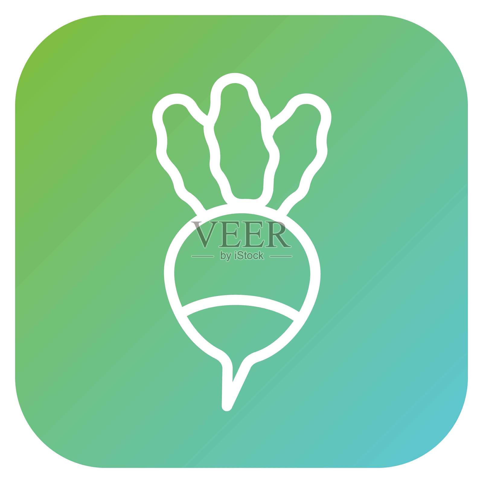 矢量图 萝卜 谜语 图标 风格插画图片素材