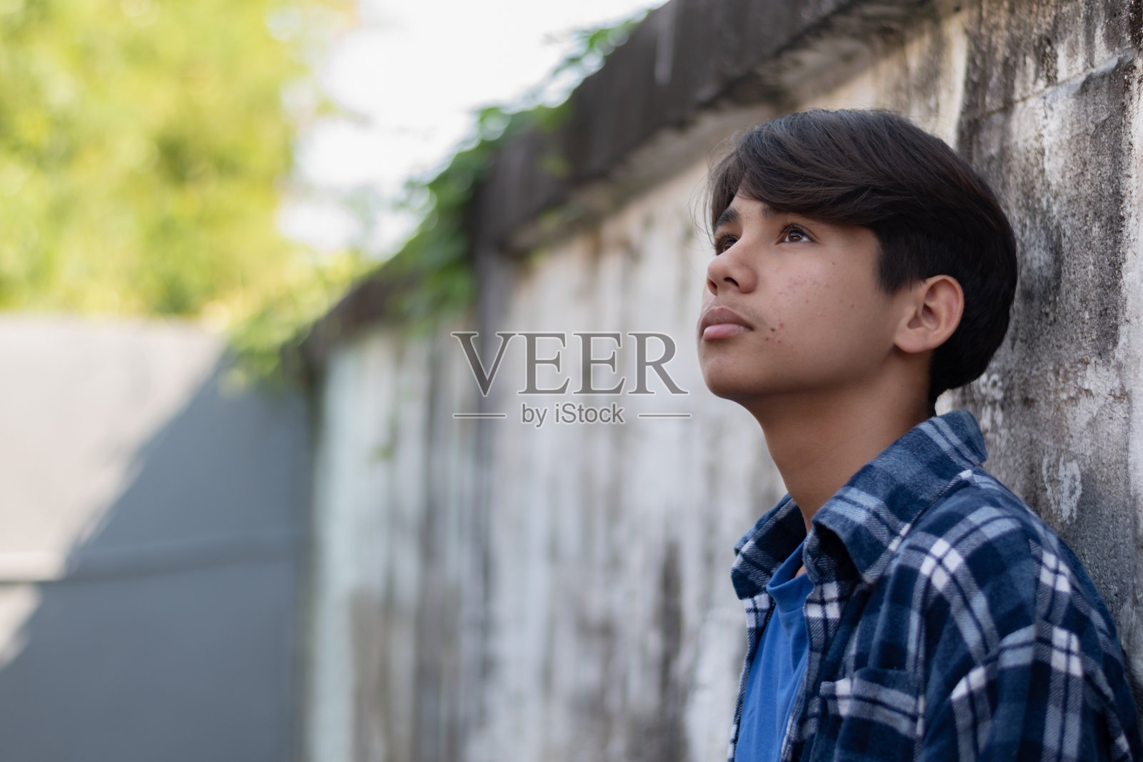 亚洲男孩的生活方式照片摄影图片