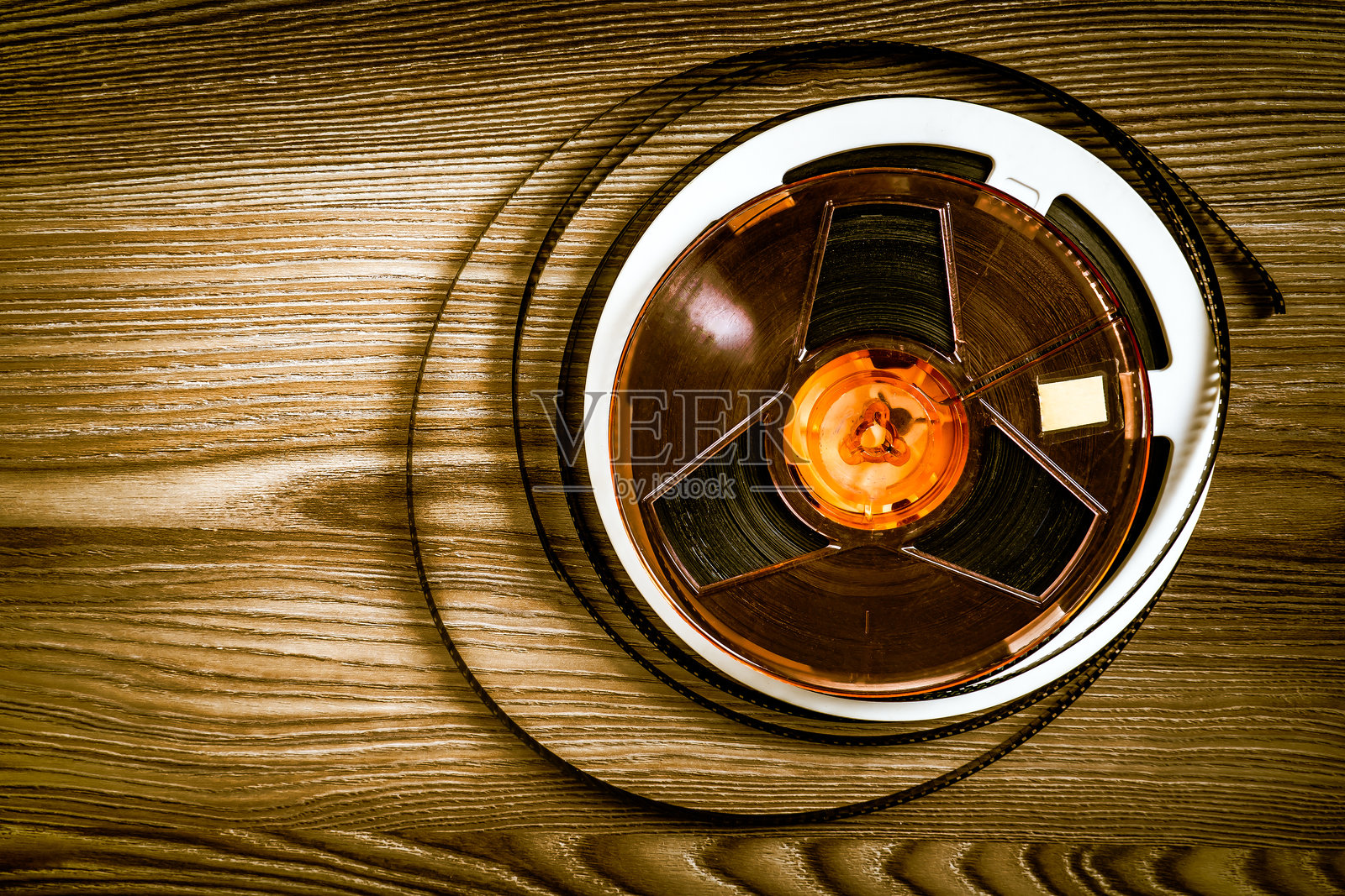 老式胶片卷特写照片摄影图片