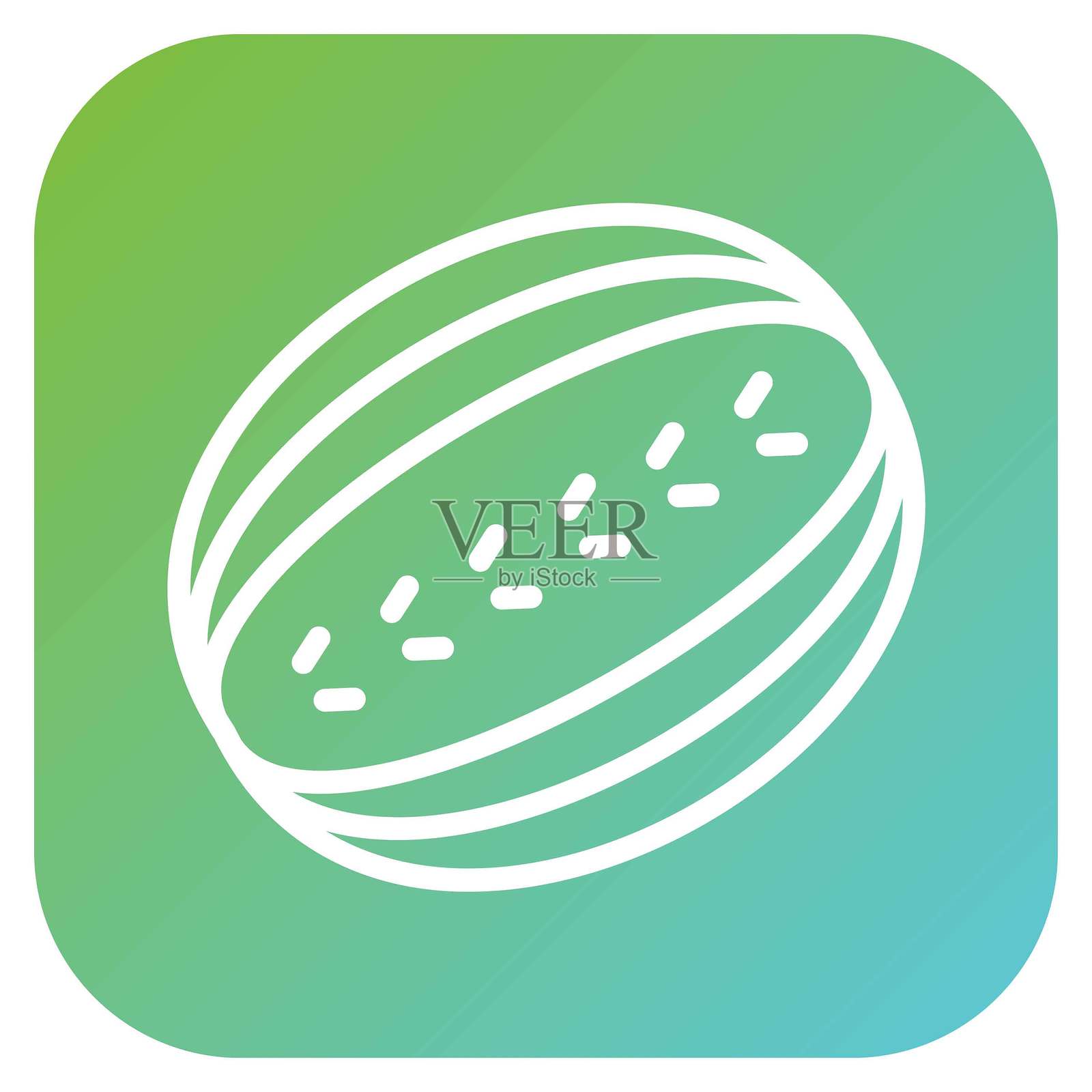 矢量西瓜图标风格设计插画图片素材