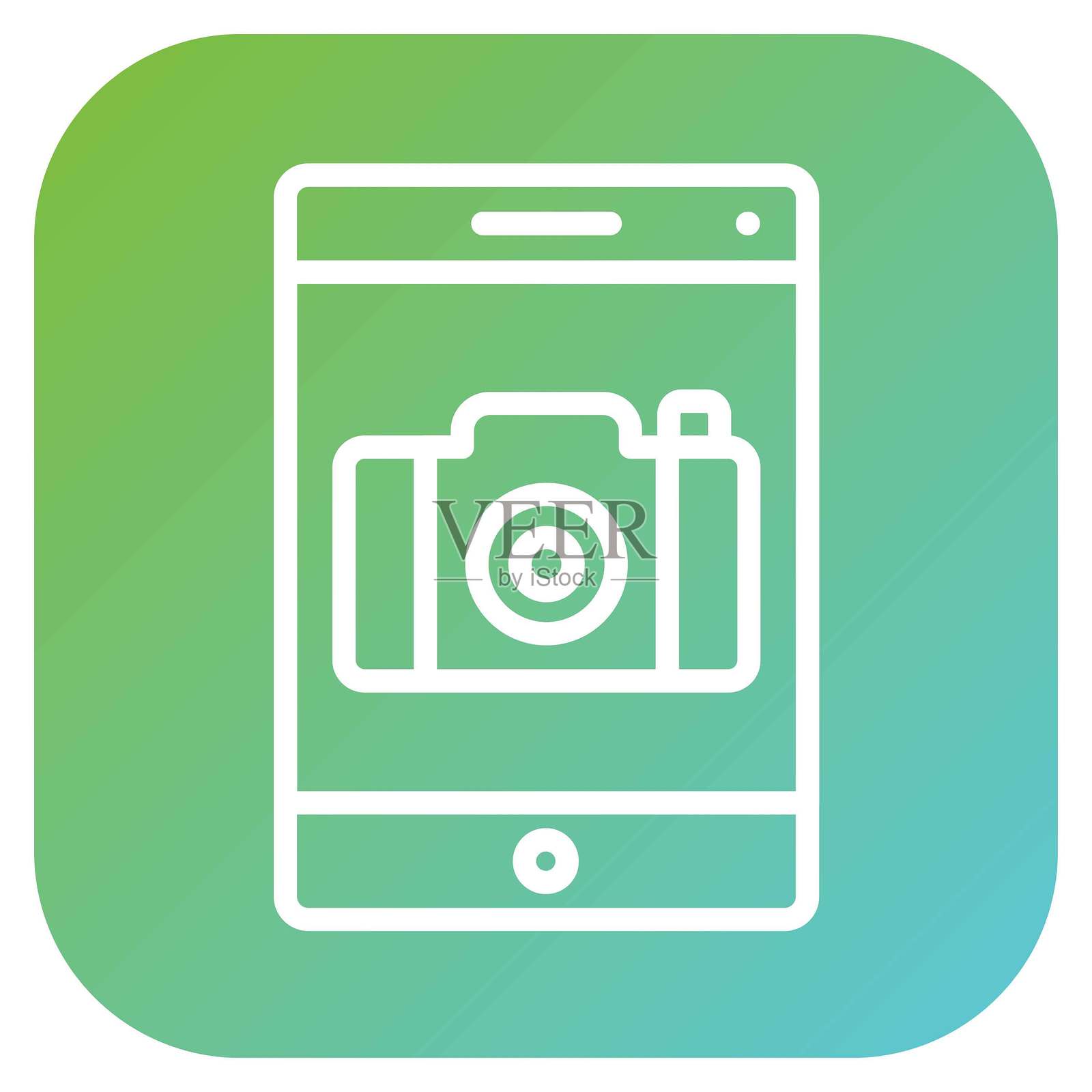 矢量设计相机图标风格插画图片素材