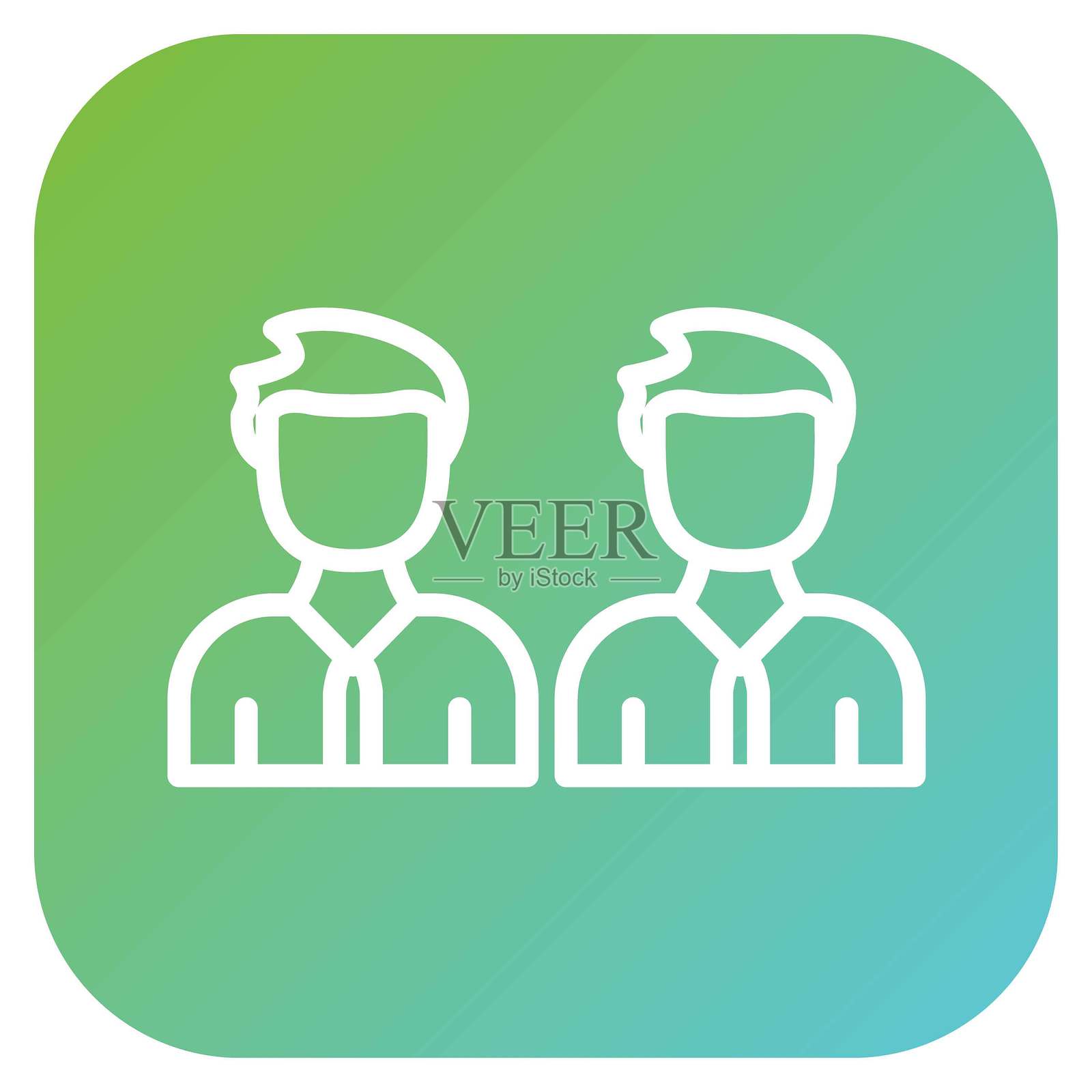 矢量设计支持小组图标风格插画图片素材