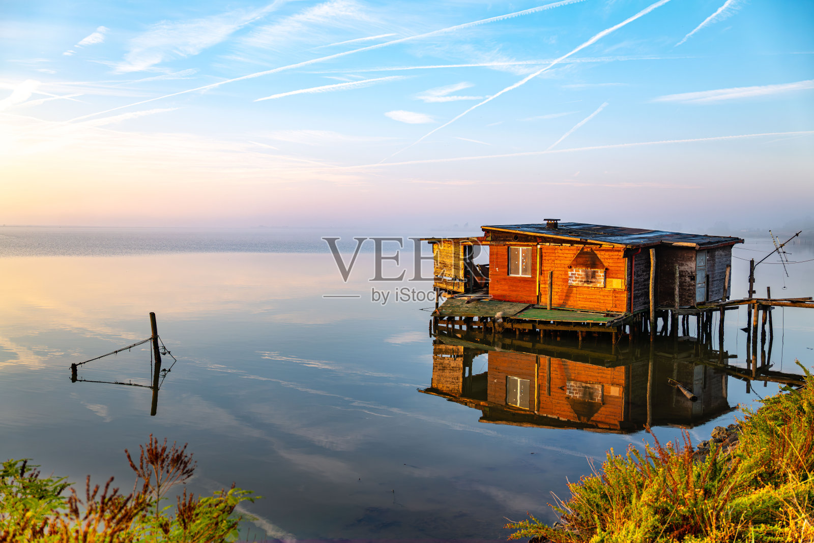 联合国教科文组织世界遗产地 科马基奥潟湖照片摄影图片