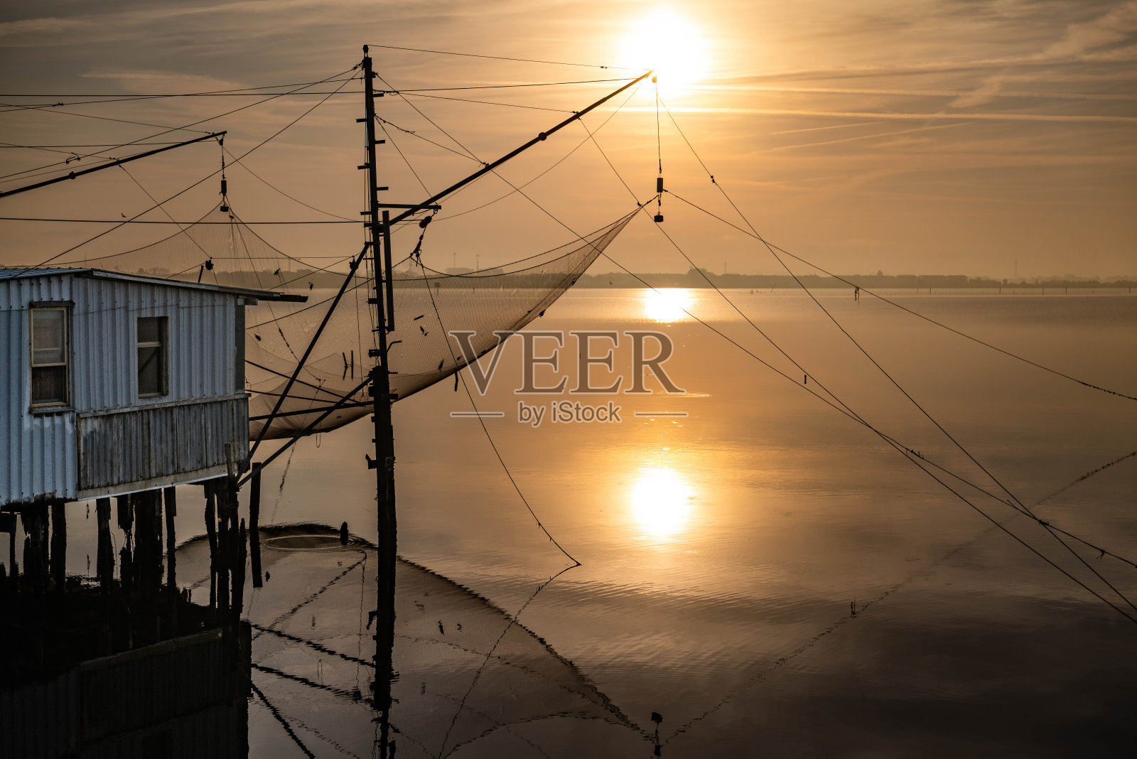 联合国教科文组织世界遗产地——科马基奥潟湖照片摄影图片