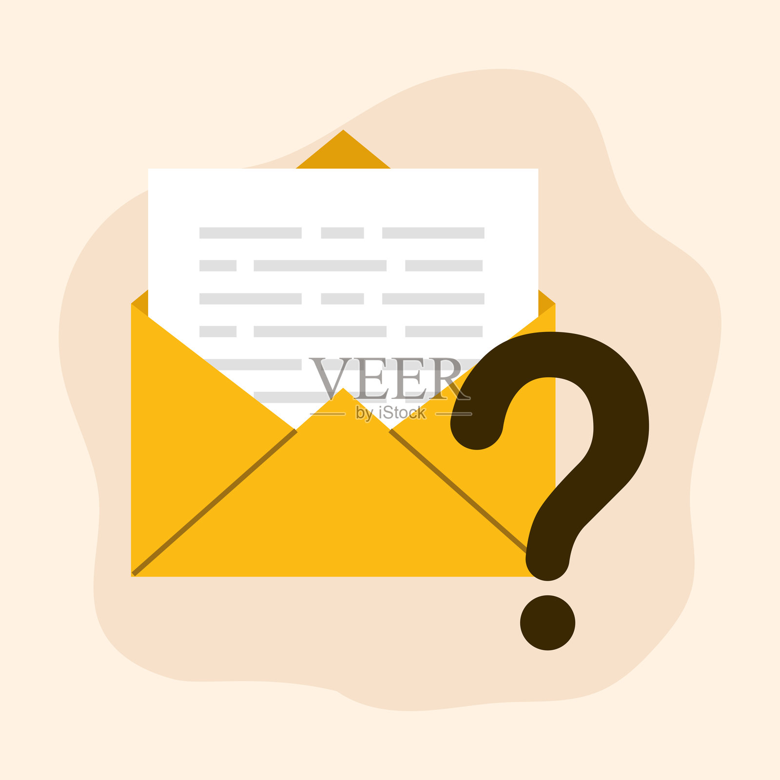 问号插画图片素材