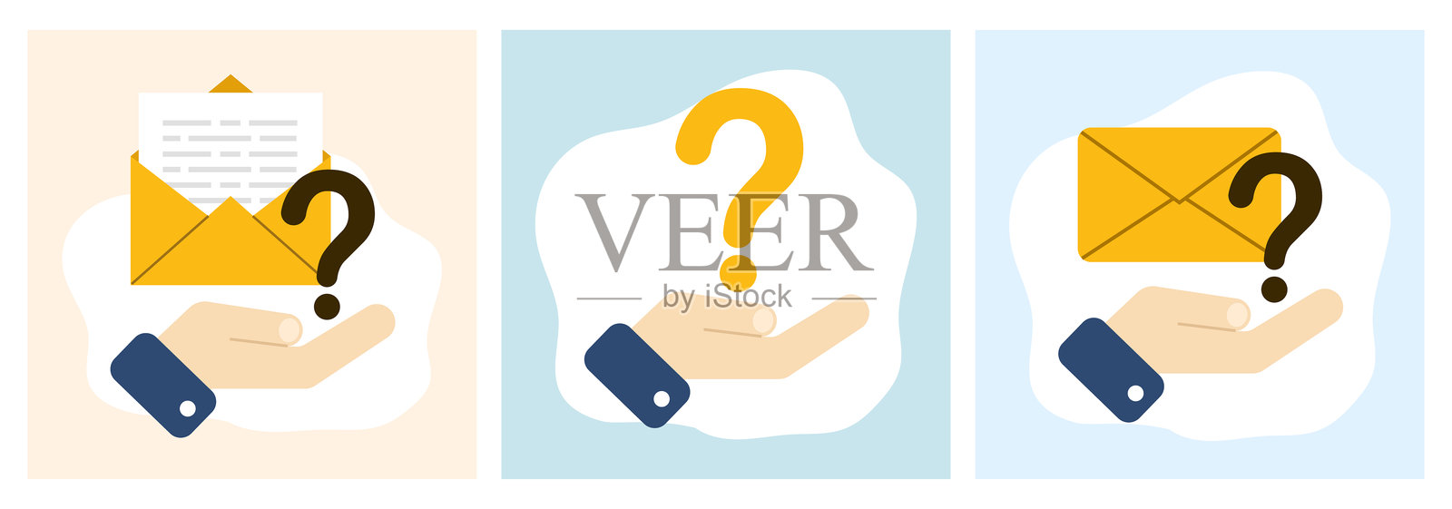 问题，问号插画图片素材